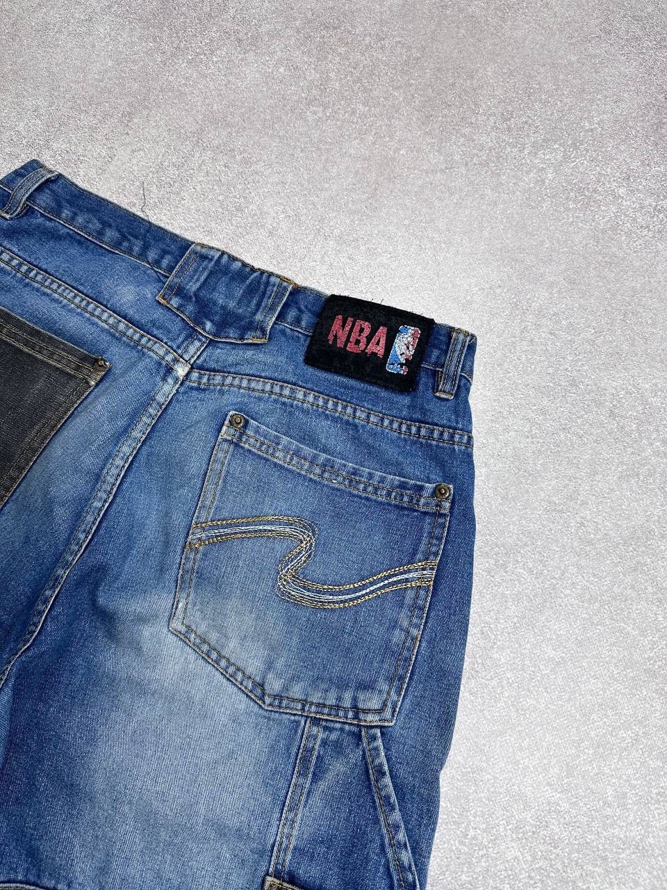 NBA Vintage 90s NBA All Stars Baggy Shorts Jorts Y2K 34 Size US 34 / EU 50 - 3 Thumbnail