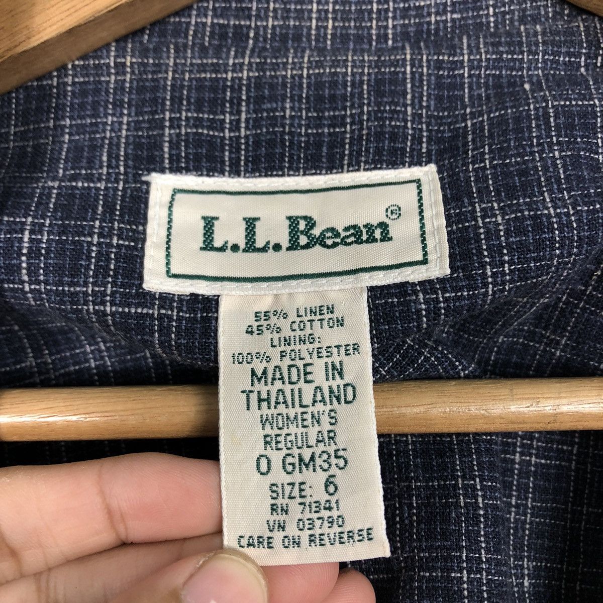 Japanese Brand × L.L. Bean 📌Vintage Chore Worker Jacket L.L.Bean Tartan Design Size US M / EU 48-50 / 2 - 18 Thumbnail