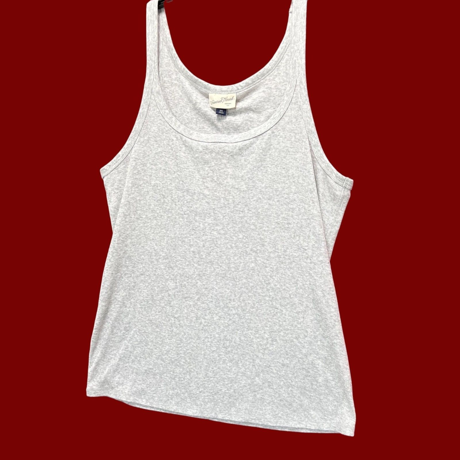 Other Universal Thread - Women's Sleeveless T-Shirt - Grey - XXL Size XXL / US 16-18 / IT 52-54 - 10 Thumbnail