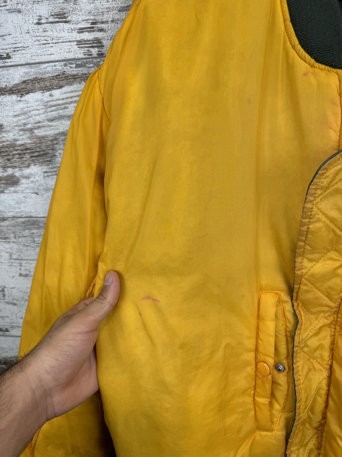 Other Mens Ma1 Flyer Vintage Nylon Bomber Jacket Boxy Fit Oversize Size US XXL / EU 58 / 5 - 19 Thumbnail