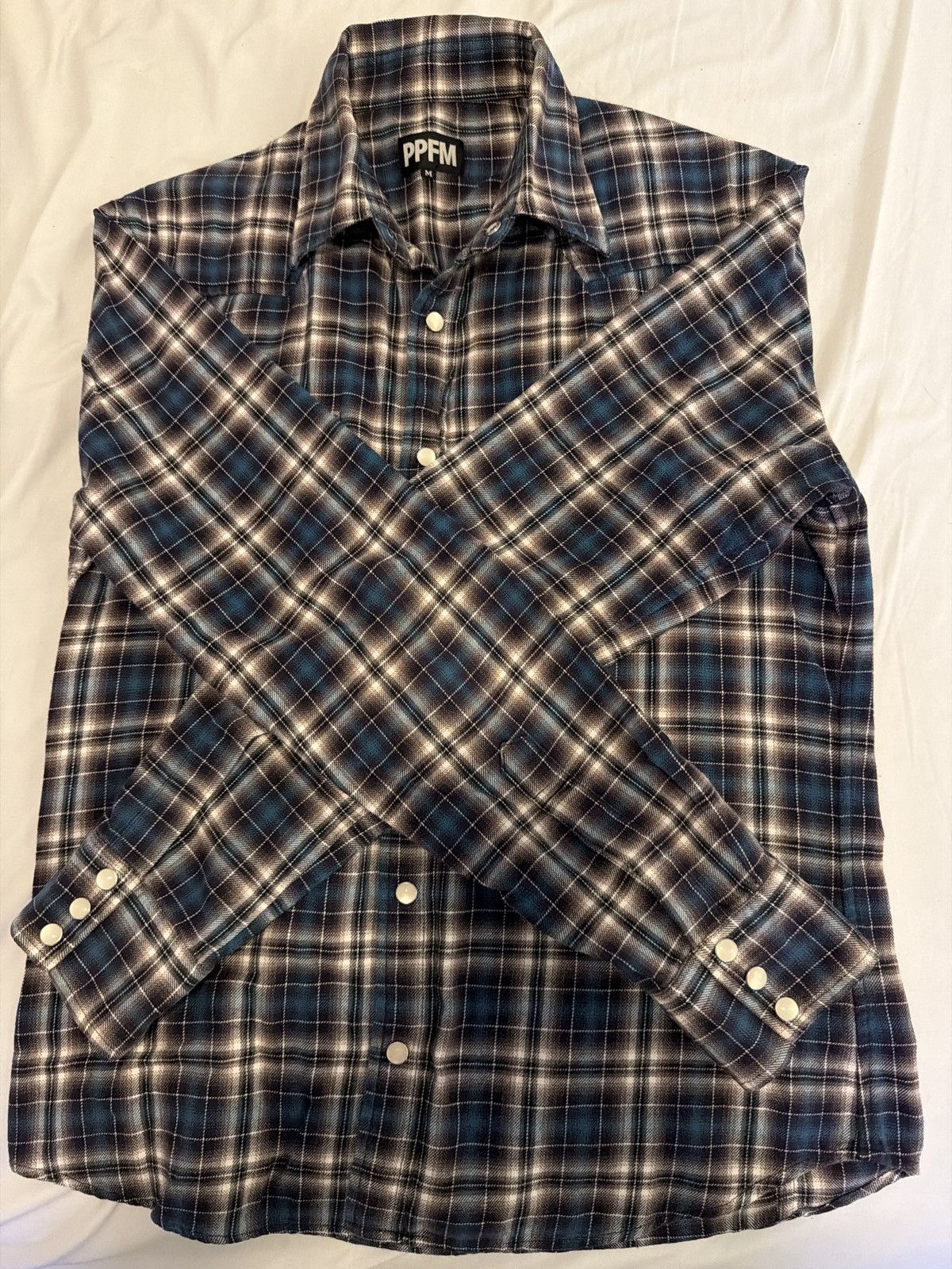 PPFM PPFM Western Style Button Up Size US M / EU 48-50 / 2 - 1 Thumbnail