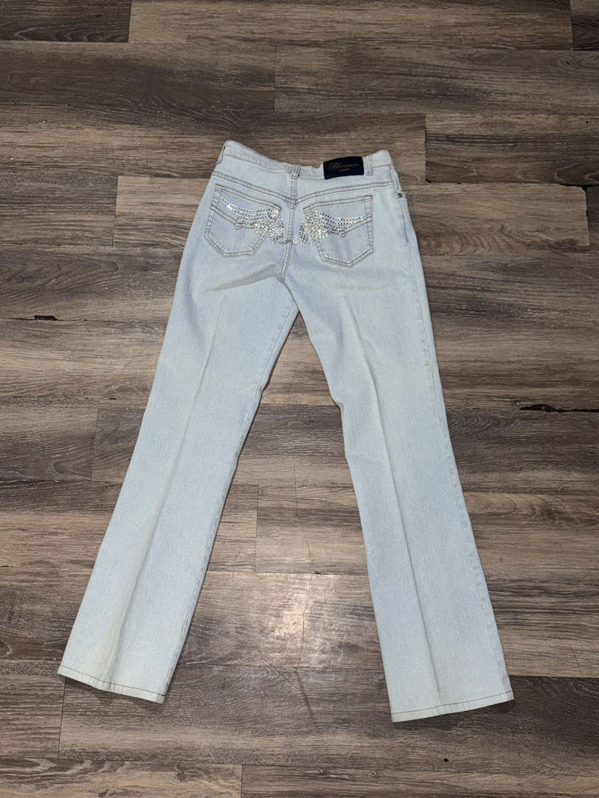Blumarine Blumarine Y2K Sparkle Jeans Size 31" - 3 Thumbnail