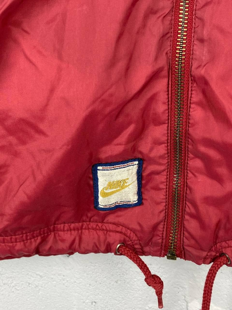 Nike × Vintage Nike Vintage Big Logo Swoosh Windbreaker Light Jacket Size US L / EU 52-54 / 3 - 6 Thumbnail