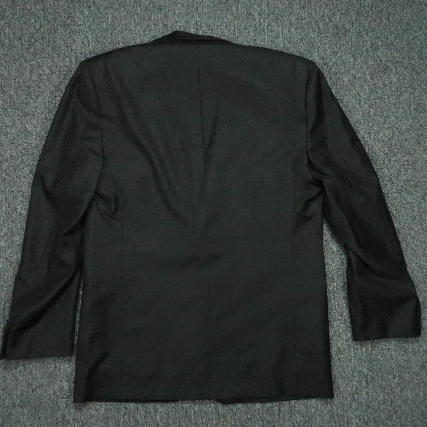 Ermenegildo Zegna Ermenegildo Zegna Blazer Mens 42R Black Wool Tuxedo Formal Suit Jacket Size 42R - 6 Thumbnail
