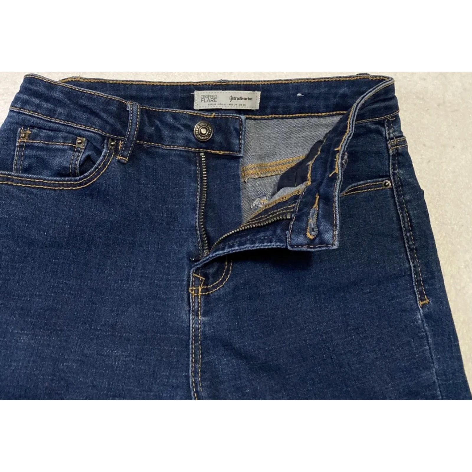 Stradivarius Stradivarius Jeans Women’s 2 Blue Mid Rise Skinny Denim / 28-11 Jeans Women Size 26" / US 2 / IT 38 - 3 Thumbnail