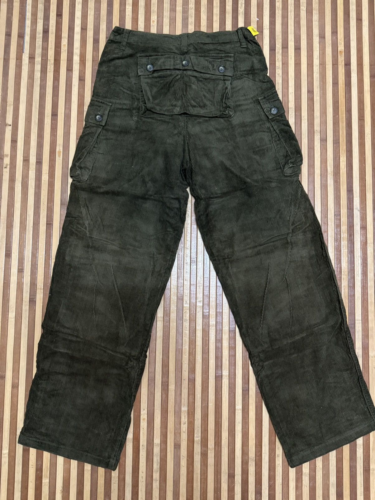 Japanese Brand African Beat Club Corduroy Cargo Pants / Monkey Pants Size US 28 / EU 44 - 7 Thumbnail