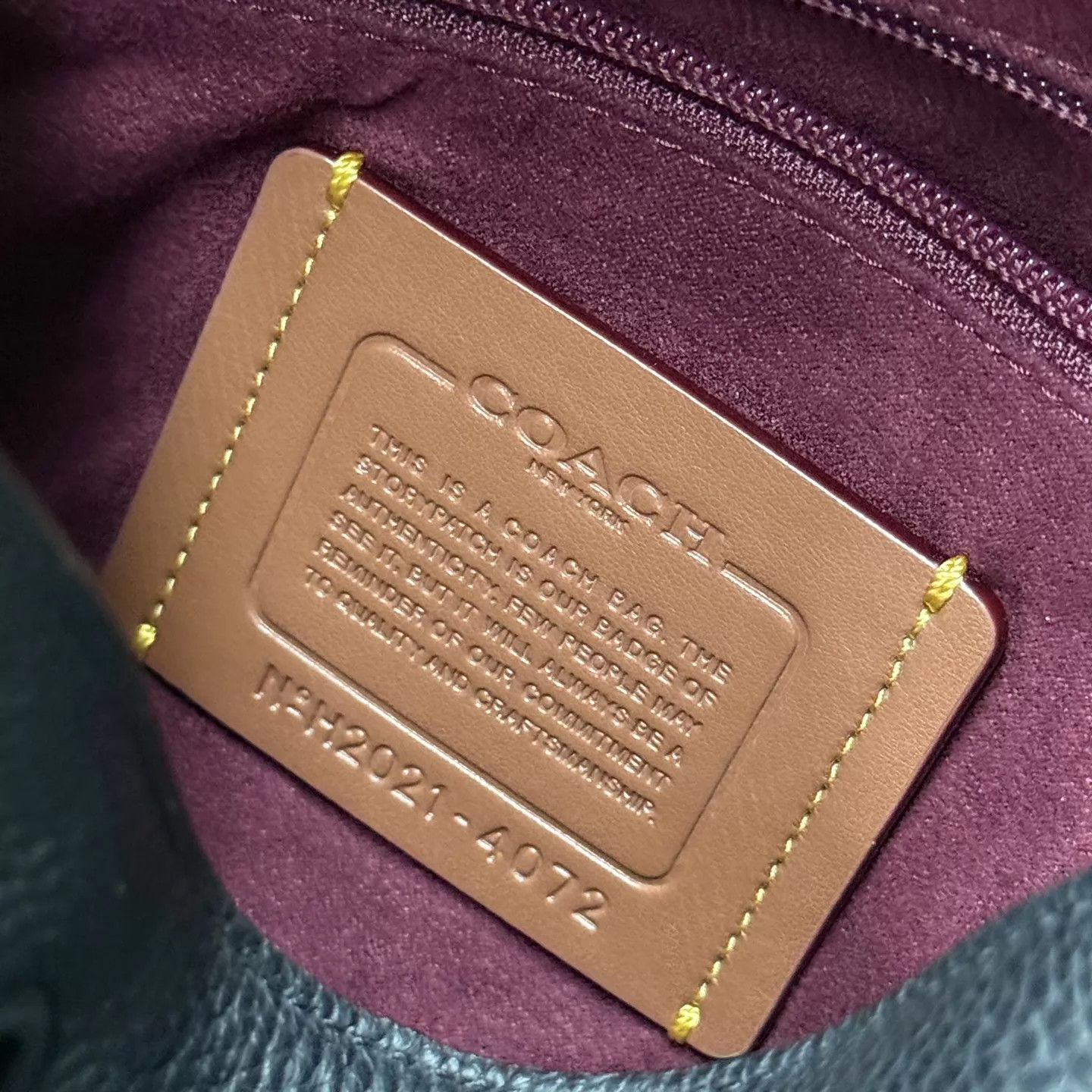 Coach Coach Hitch31 Monogram Large Backpack Like New Size ONE SIZE - 9 Thumbnail