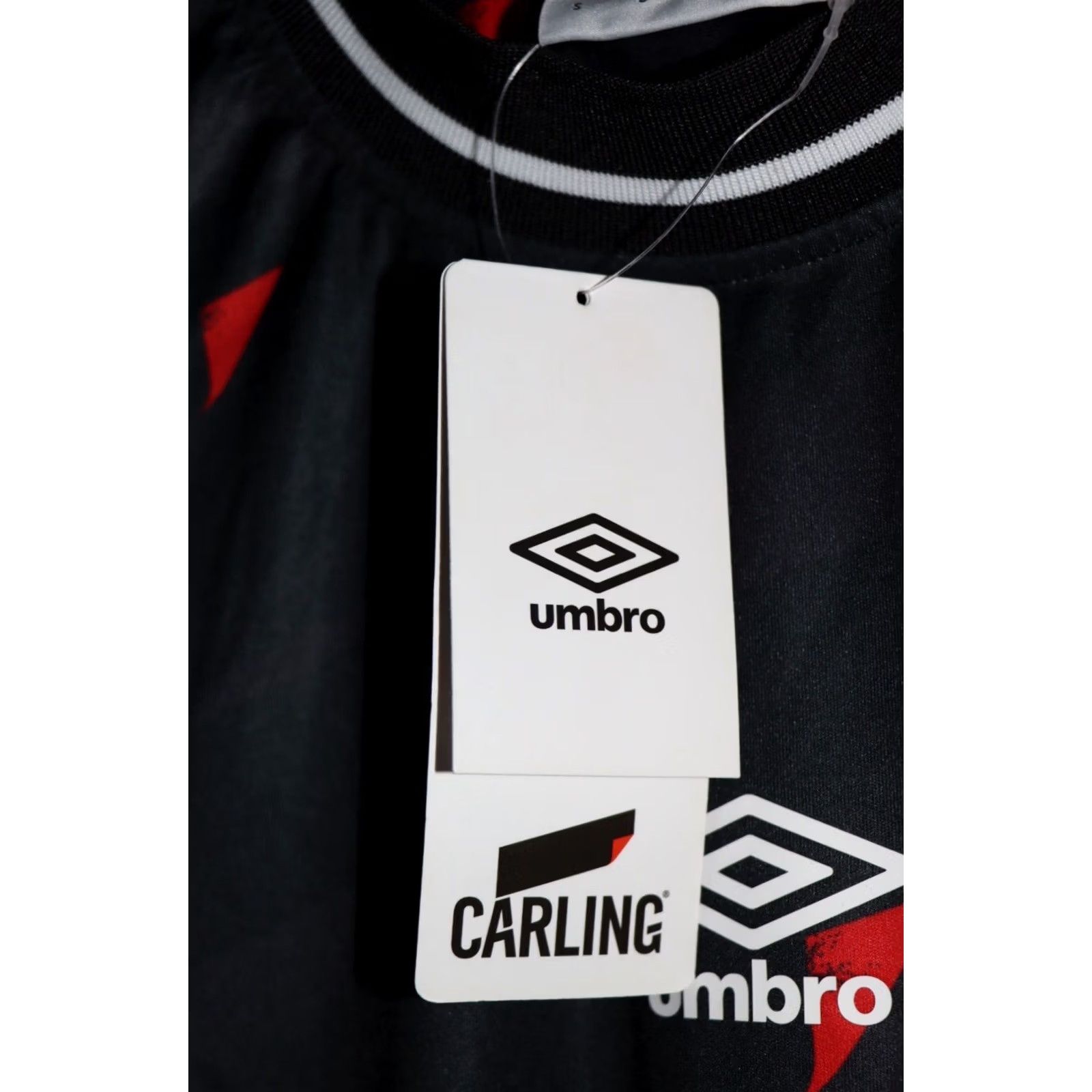Umbro Umbro Carling T Shirt S Mens Black Carbon New With Tags Jersey Crew Neck Short Sleeve Logo Pattern Solid Vintage: No Size US S / EU 44-46 / 1 - 6 Thumbnail