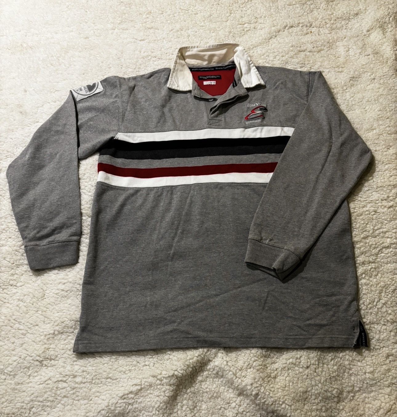 Enyce Men’s long sleeves polos0423 Size US XL / EU 56 / 4 - 1 Thumbnail