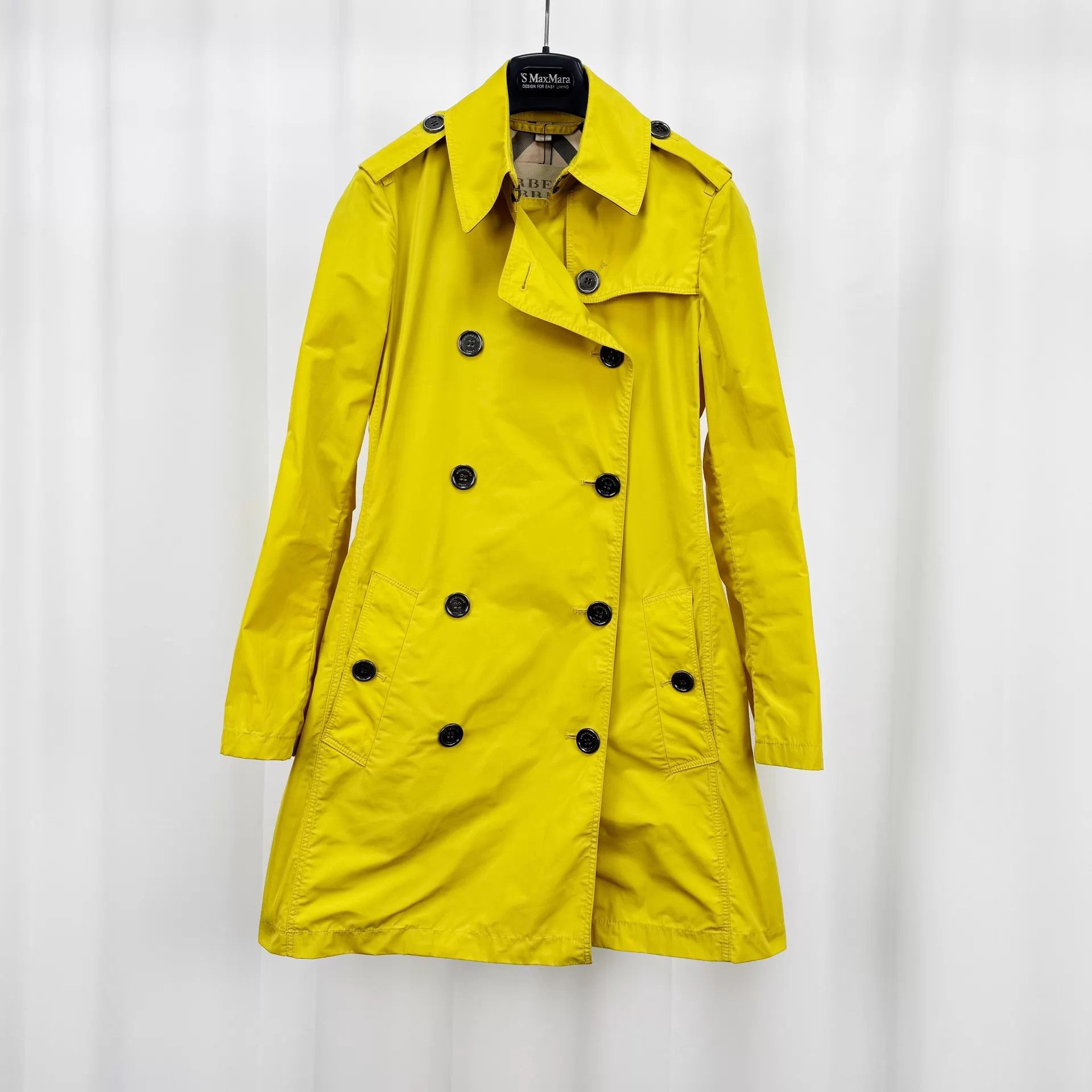 Burberry Burberry Double-breasted Check Trench UK6 99N no belt Size XS / US 0-2 / IT 36-38 - 1 Thumbnail