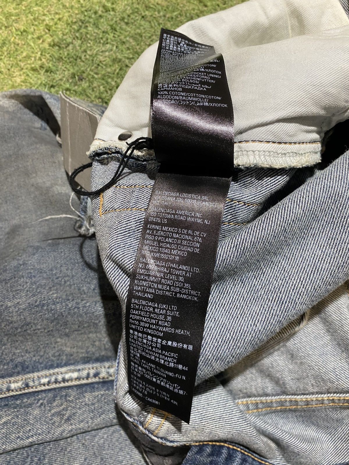 Balenciaga Balenciaga Oil Distress Denim Size US 32 / EU 48 - 7 Thumbnail