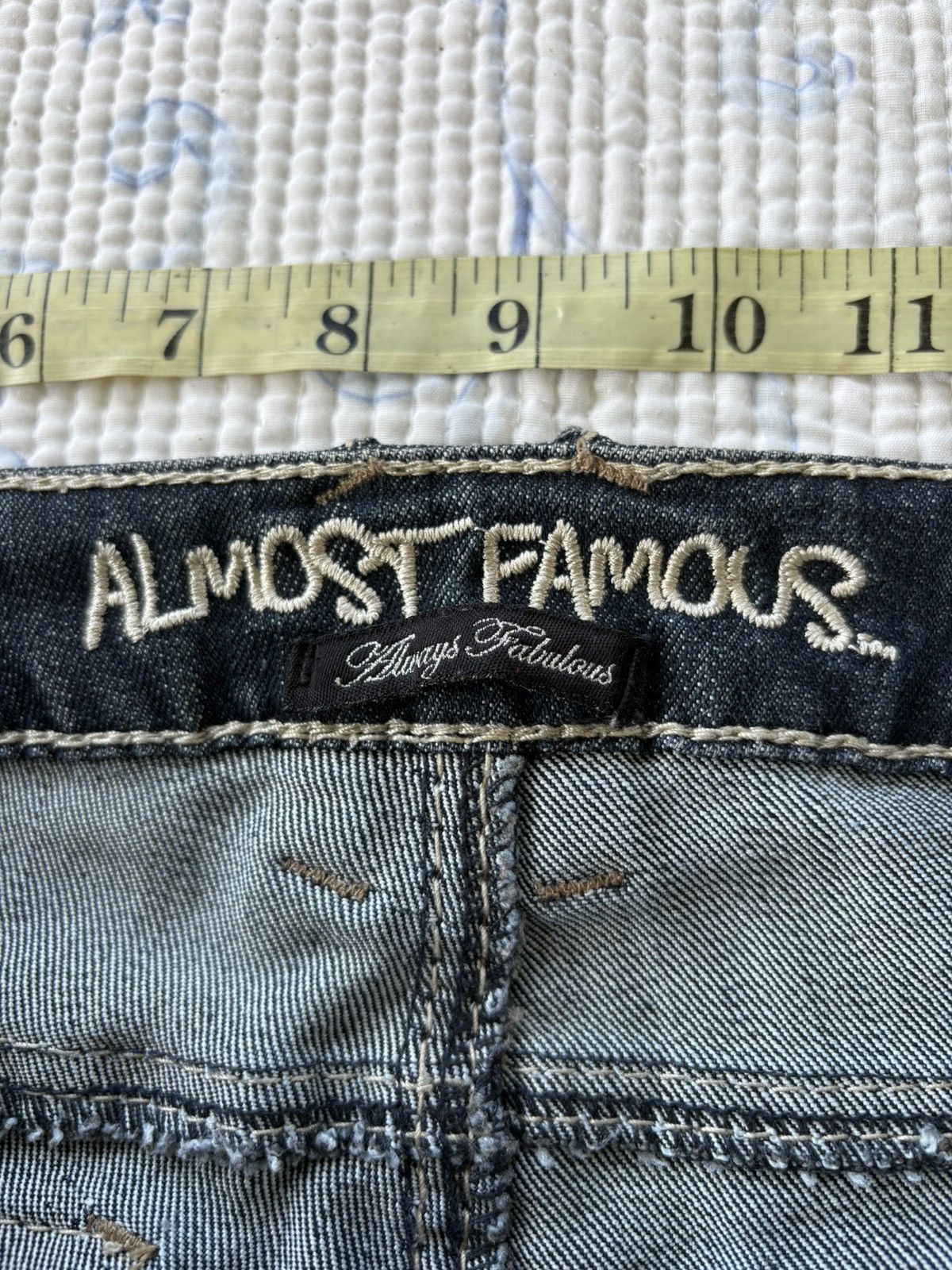 Almost Famous Almost Famous Streetwear Flared Distressed Denim Size US 34 / EU 50 - 15 Thumbnail