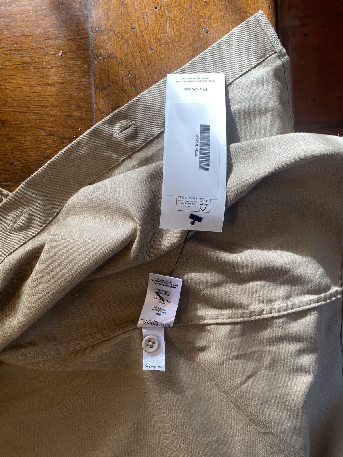 Designer × Supreme supreme x mike kelley work shirt Size US M / EU 48-50 / 2 - 7 Thumbnail
