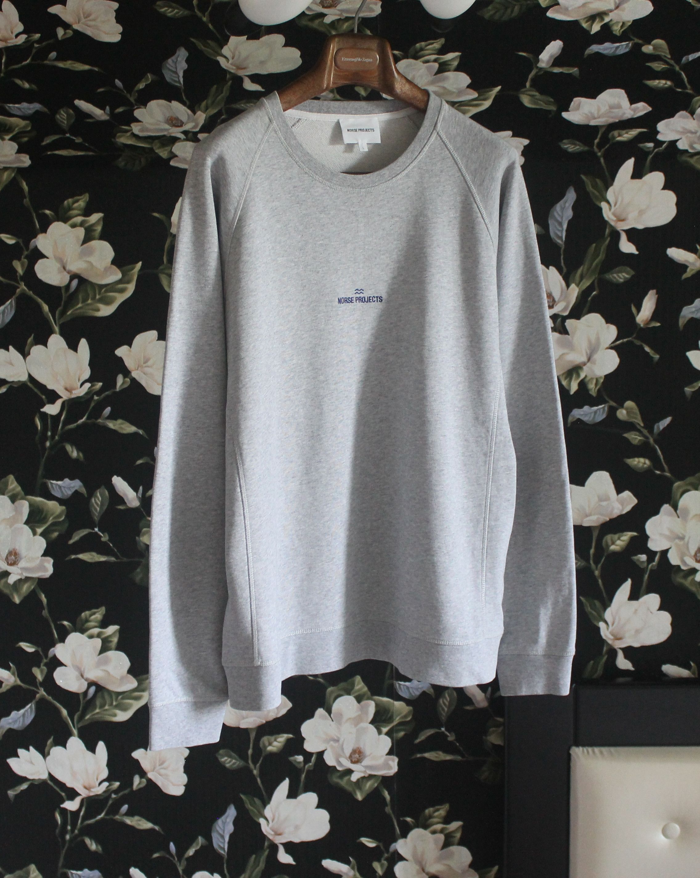 Norse projects ketel logo sweatshirt sales