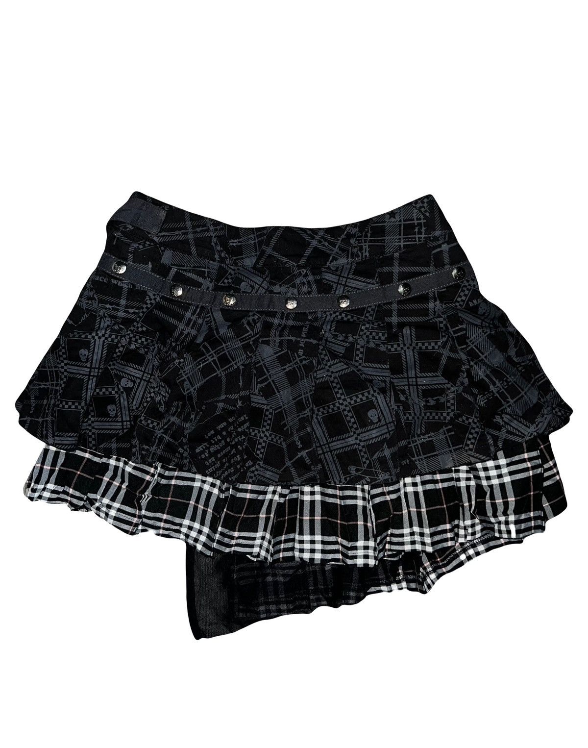 Seditionaries Rare H.ANARCHY wrapped layers skirt ☠️🩸 Size 27" / US 4 / IT 40 - 2 Thumbnail