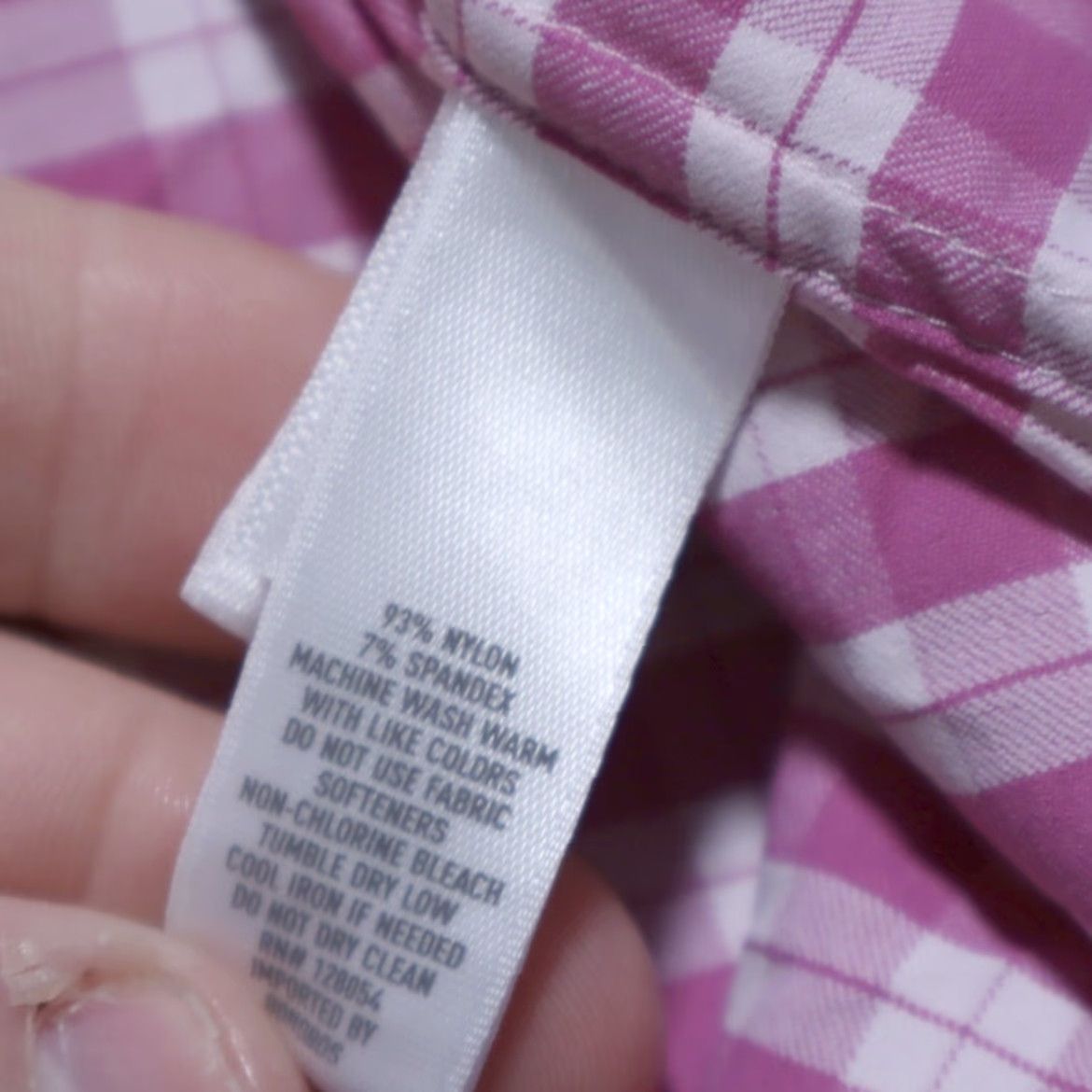 Bonobos Bonobos Slim Fit Performance Nylon Check Long Sleeve Button Up Shirt Pink Men's L Size US L / EU 52-54 / 3 - 6 Thumbnail