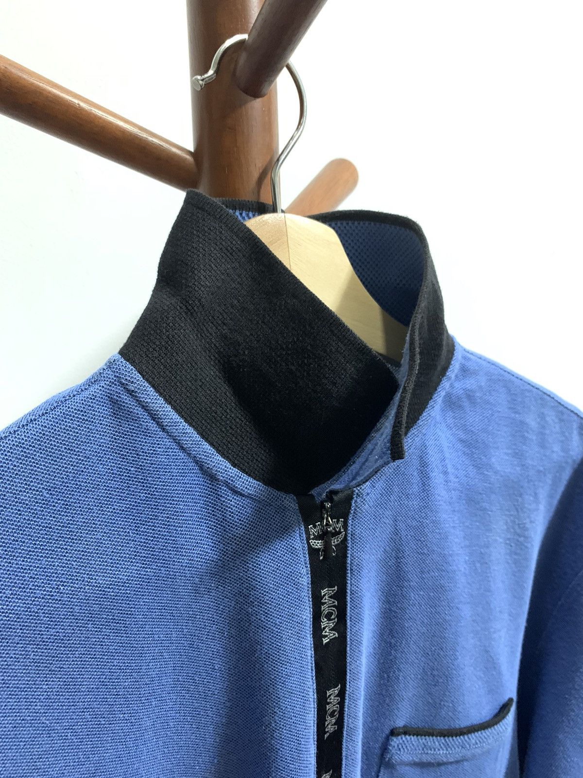 MCM × Vintage Vintage MCM Half Zipper Collar Shirt Size US M / EU 48-50 / 2 - 5 Thumbnail
