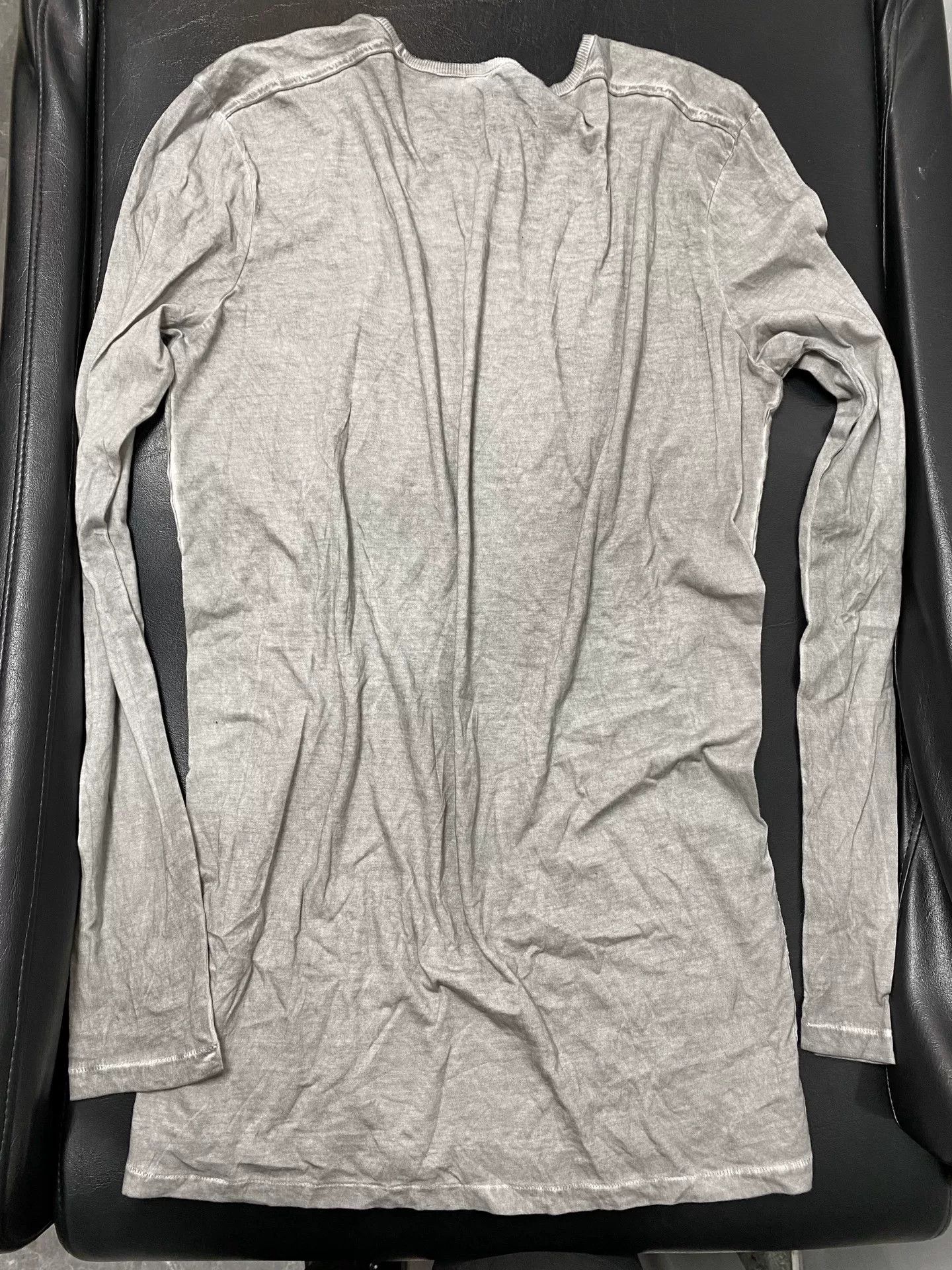 Damir Doma Damir Doma Gray Cold-Dyed Cotton Longsleeve Size US M / EU 48-50 / 2 - 2 Thumbnail