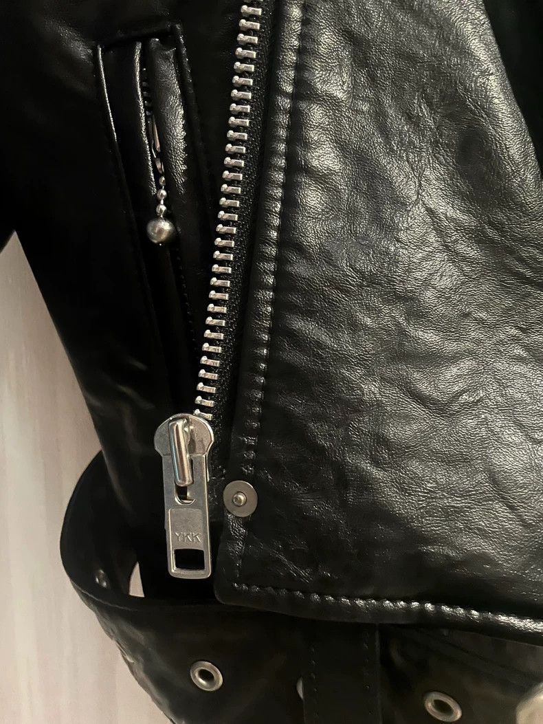 Comme des Garcons Comme Des Garcons Leather motorcycle coat Size M / US 6-8 / IT 42-44 - 4 Thumbnail