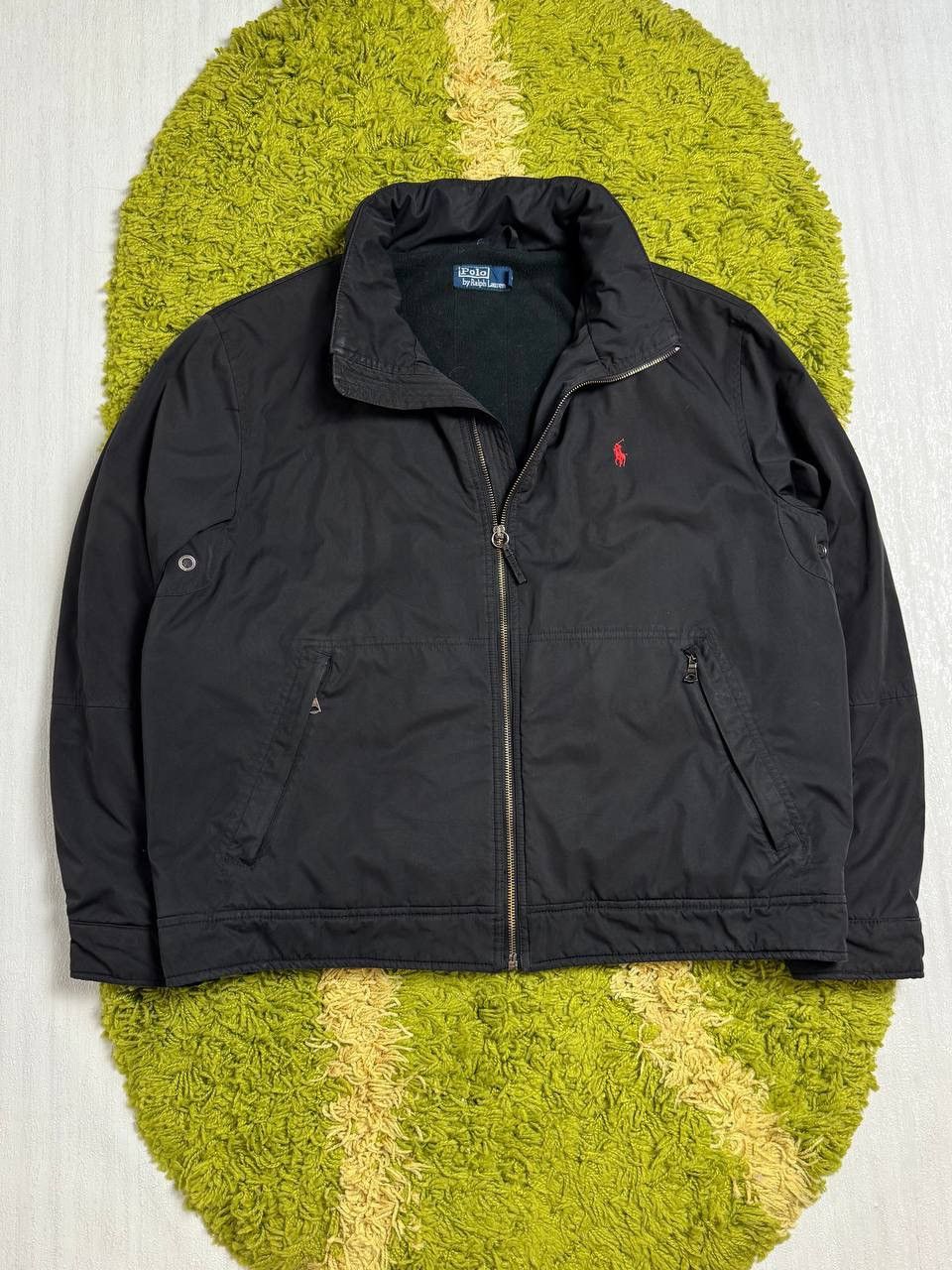 ジャケット・アウター 90s Polo Ralph Lauren Nylon Jacket L Vintage 90s Polo Ralph Lauren Zipper Cotton Jacket - Etsy