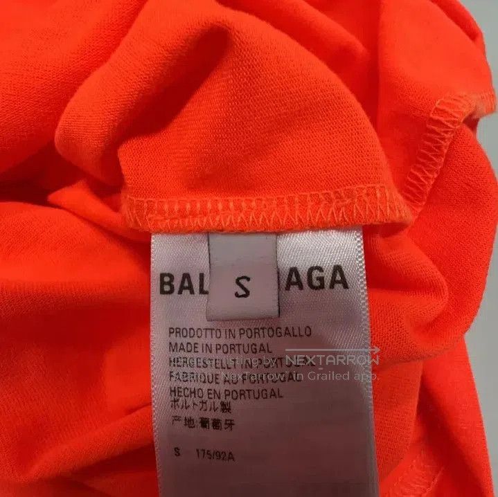 Balenciaga Balenciaga SS21 Orange Short Sleeve T. Size US S / EU 44-46 / 1 - 4 Thumbnail