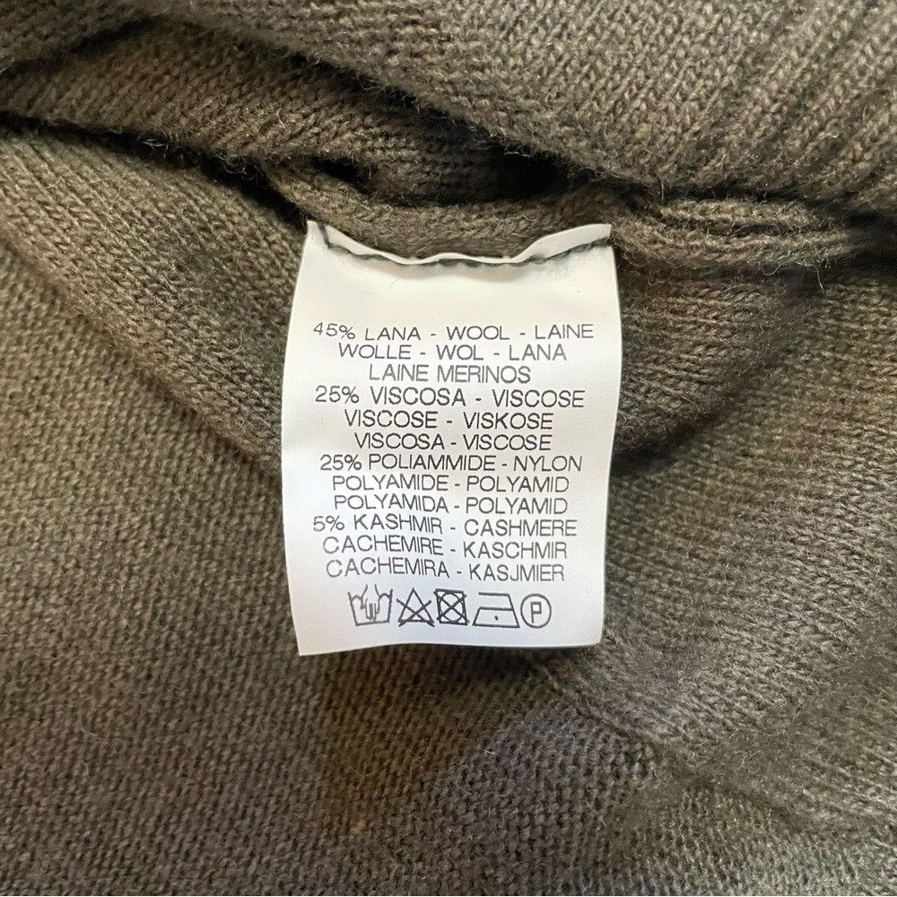 Other NWT New $165 Wool & Co Wool Blend Military Green Sweater Si Size US S / EU 44-46 / 1 - 8 Thumbnail