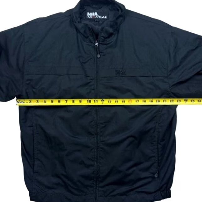 Vintage NRA Tactical Series Shirt Men XL Black 100% Polyester Long Sleeve Collared Zip Knit Regular Vintage: No Size US XL / EU 56 / 4 - 6 Thumbnail