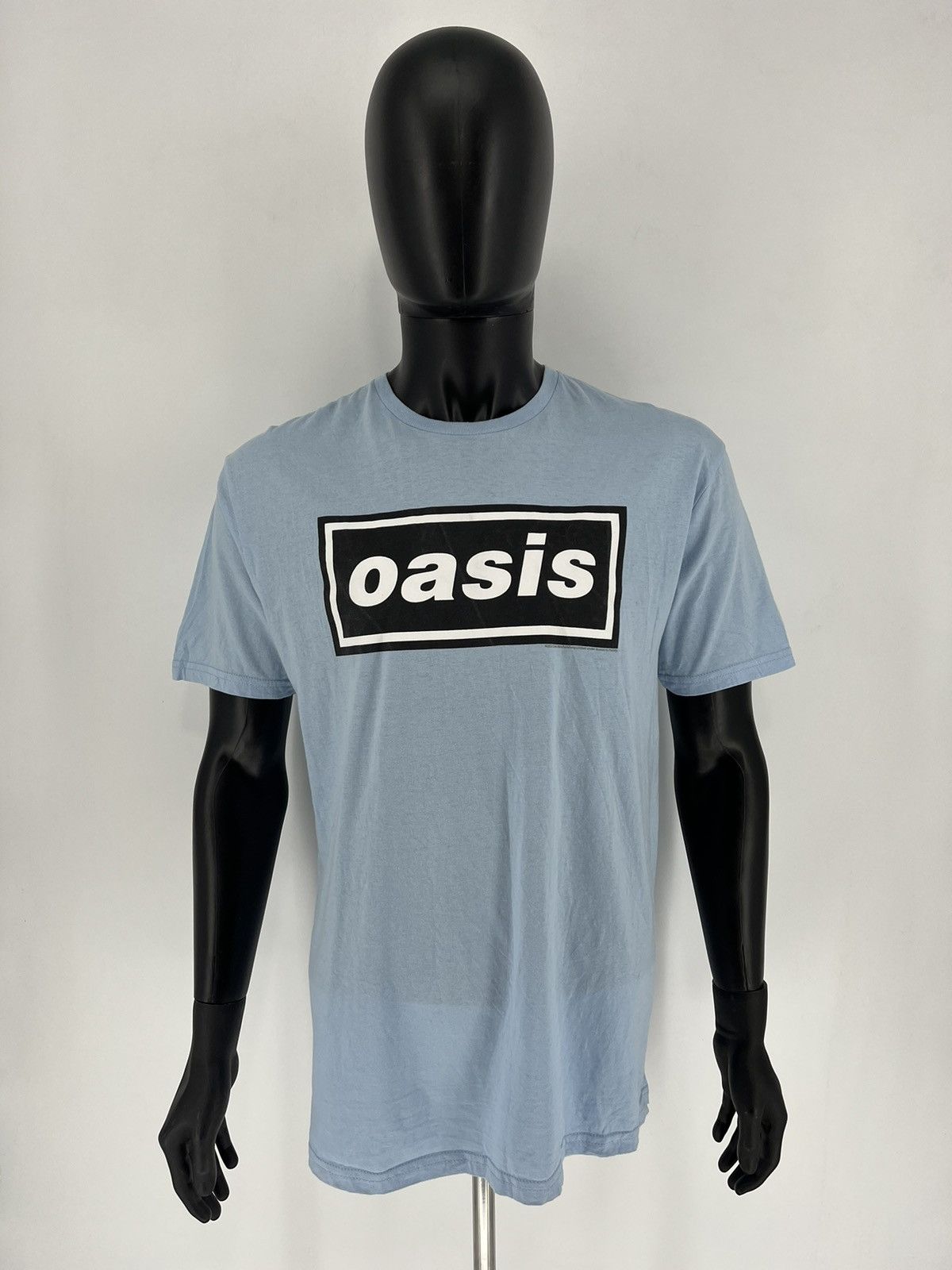 Band Tees Vintage Oasis Y2K Box Logo Sky White T Shirt Size US XL / EU 56 / 4 - 2 Thumbnail