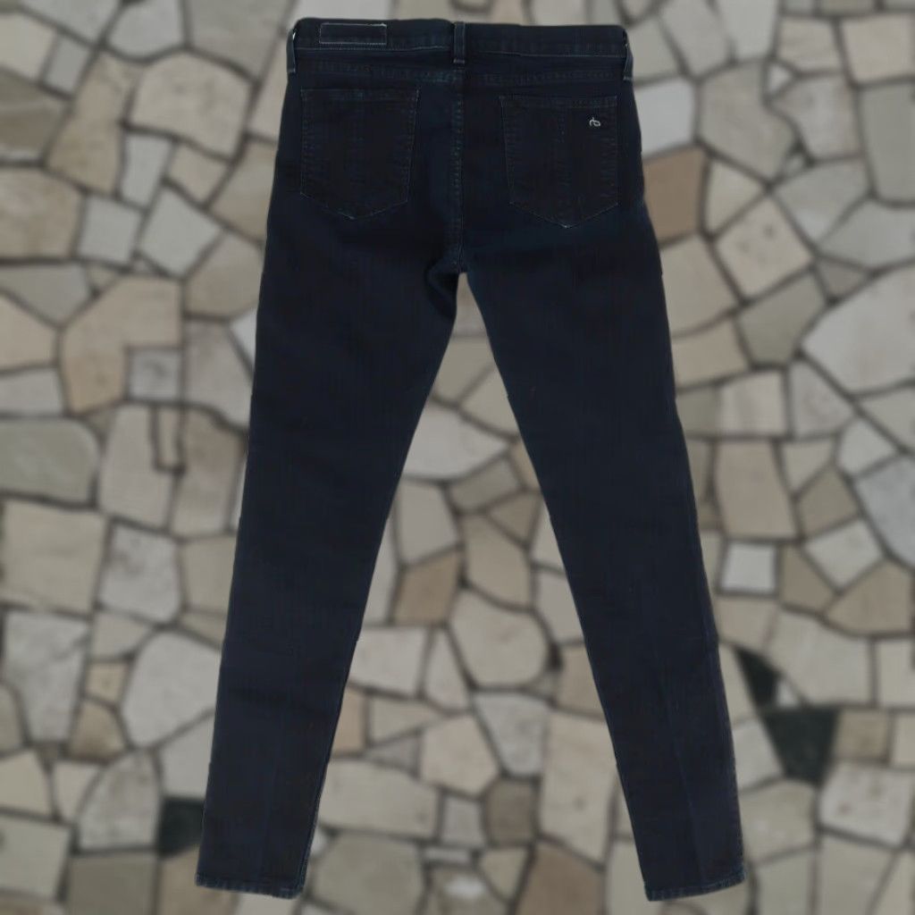 Rag & Bone Rag & Bone Stretch Legging Skinny Cotton Blend Denim Jeans Pants Blue Men's 31 Slim fit, casual, Regular, Cotton Blend, Jeans, Blue, Men, 31 Size US 31 - 1 Thumbnail