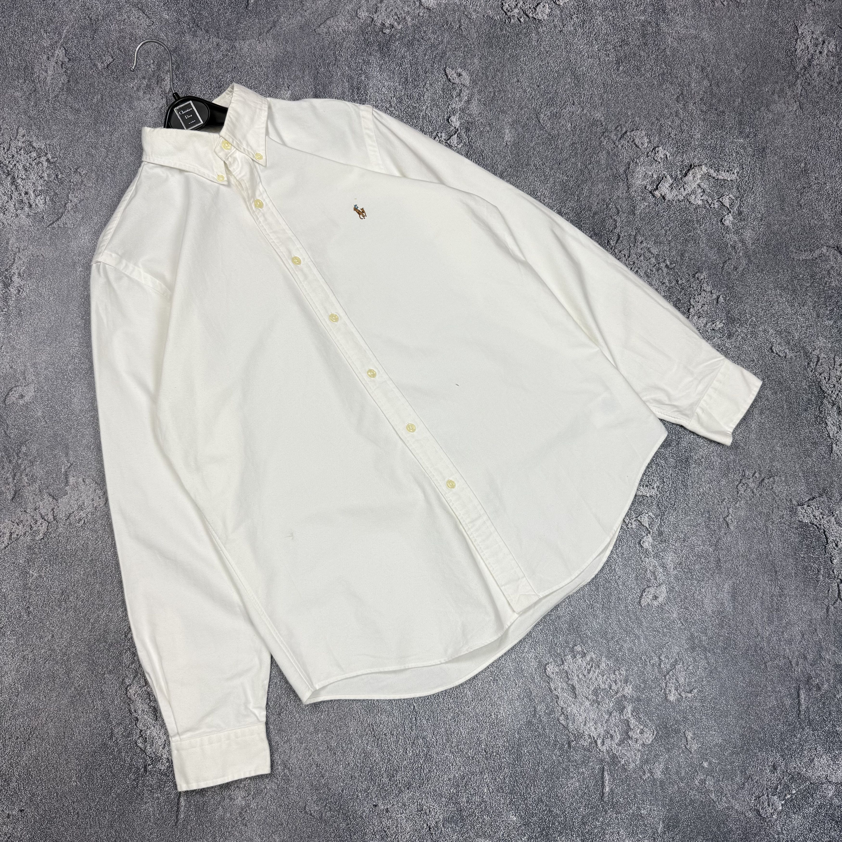 Polo Ralph Lauren Classic Polo Ralph Lauren White Shirt Long Sleeve Casual Size US M / EU 48-50 / 2 - 1 Thumbnail
