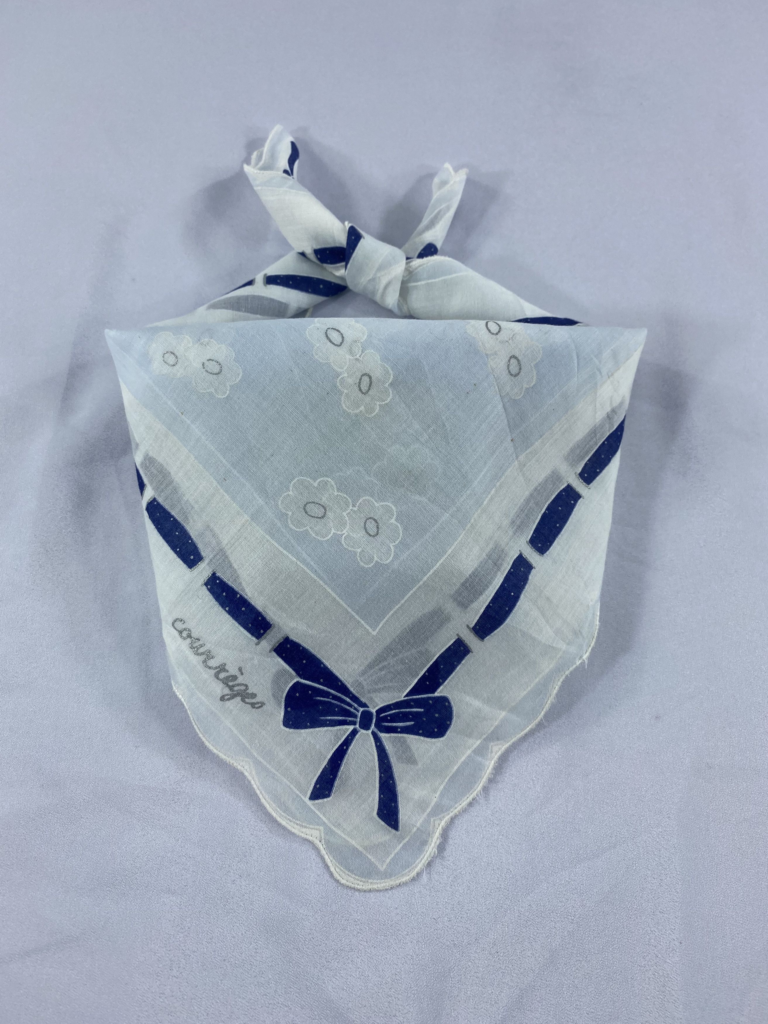 Courreges × Vintage Courreges Handkerchief / Bandana / Neckerchief Size ONE SIZE - 2 Thumbnail