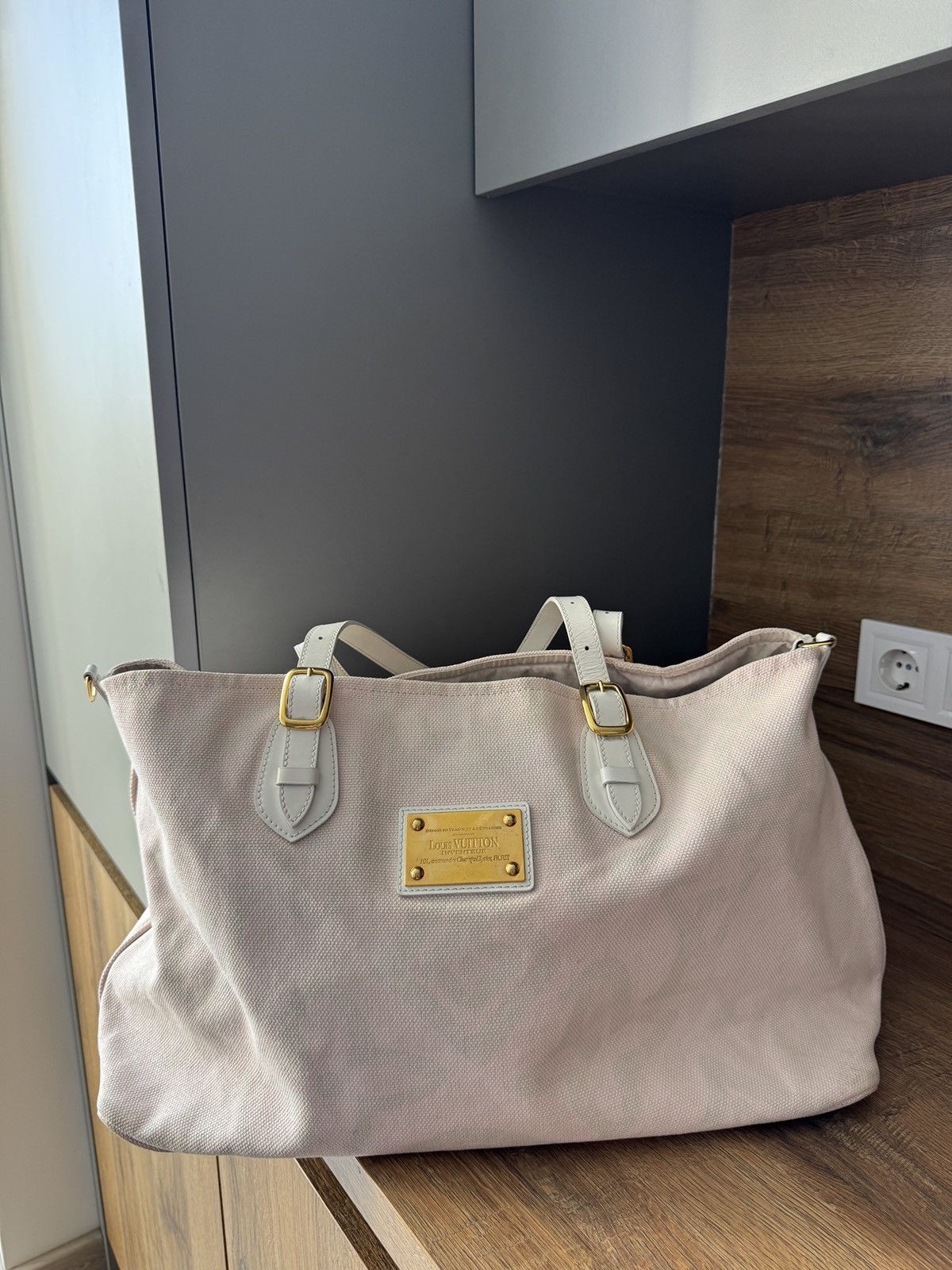 Louis Vuitton Louis Vuitton Tahitienne Cabas PM Pink Tote Bag Size ONE SIZE - 13 Thumbnail