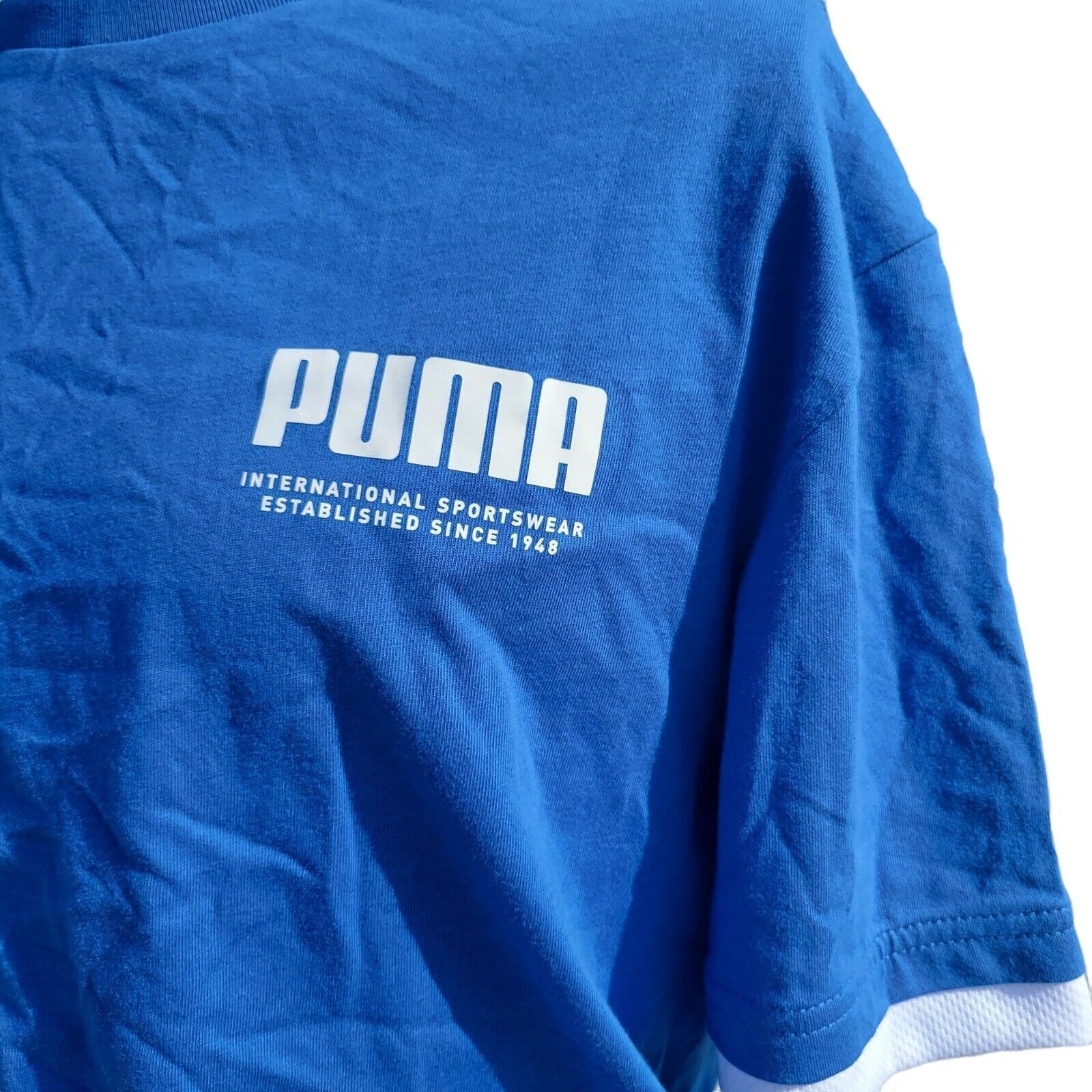 Puma Men's Puma Athletic Tshirt. Size Small. Size US S / EU 44-46 / 1 - 4 Thumbnail