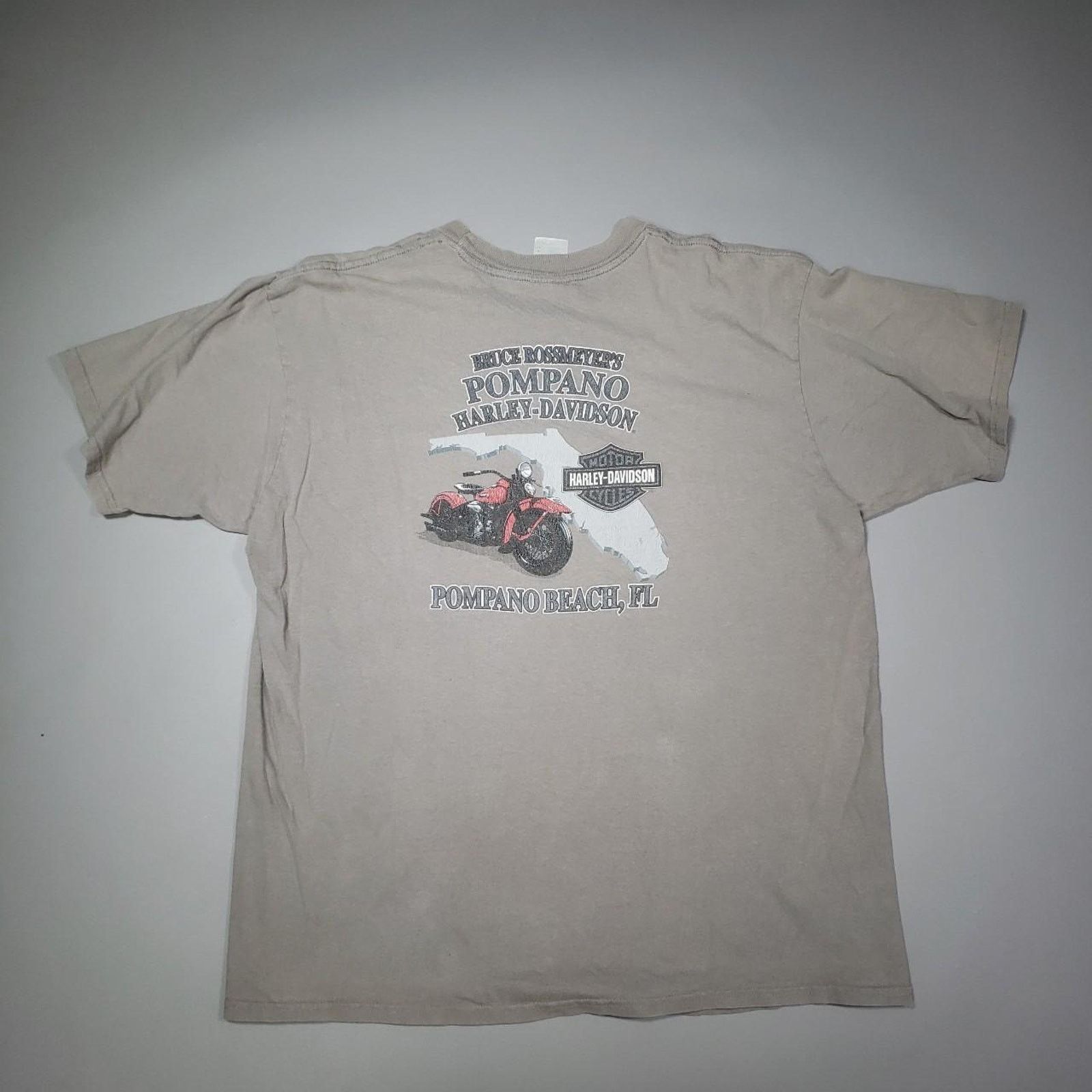 Harley Davidson Vintage Harley Davidson graphic pocket tee Mens XL Size US XL / EU 56 / 4 - 2 Thumbnail