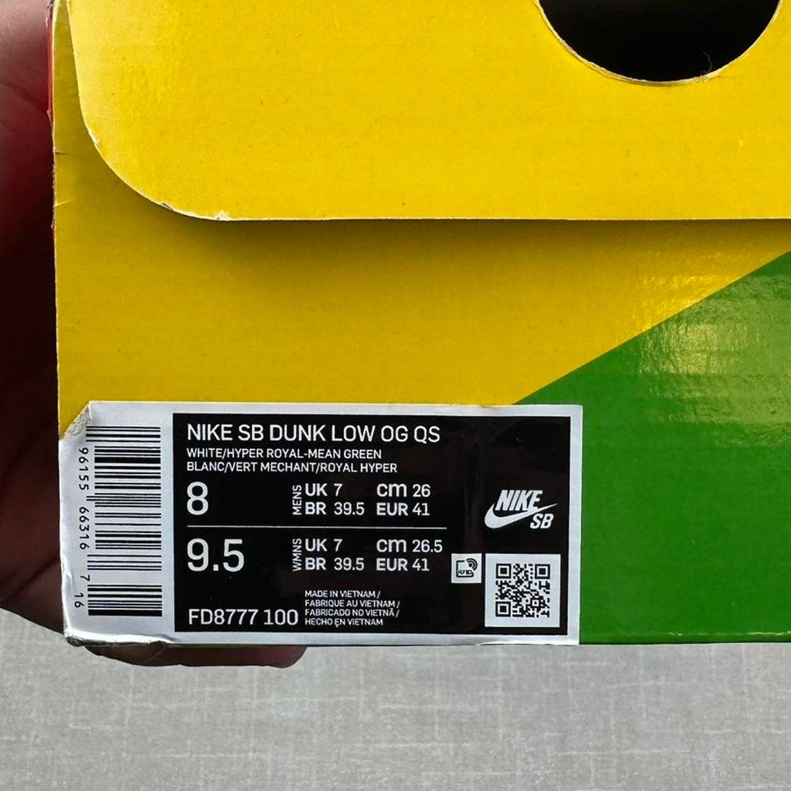 Nike 2022 Nike SB Dunk Low OG "Sandy Bodecker" Men 8 Size US 8 / EU 41 - 7 Thumbnail