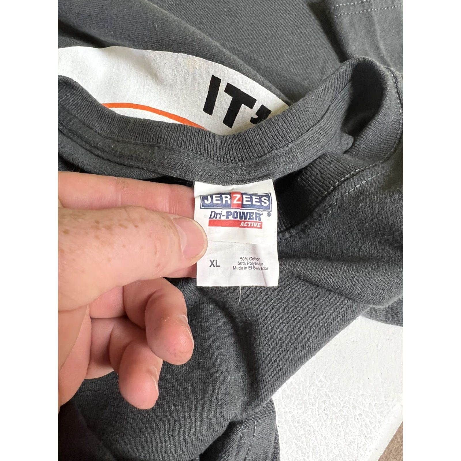 Jerzees **JERZEES Mens Gray It’s All About The Ride XL T-Shirt Motorcycle** User: **JERZEES Mens Gray It’s All About The Ride XL T-Shirt Motorcycle** Size US XL / EU 56 / 4 - 4 Thumbnail