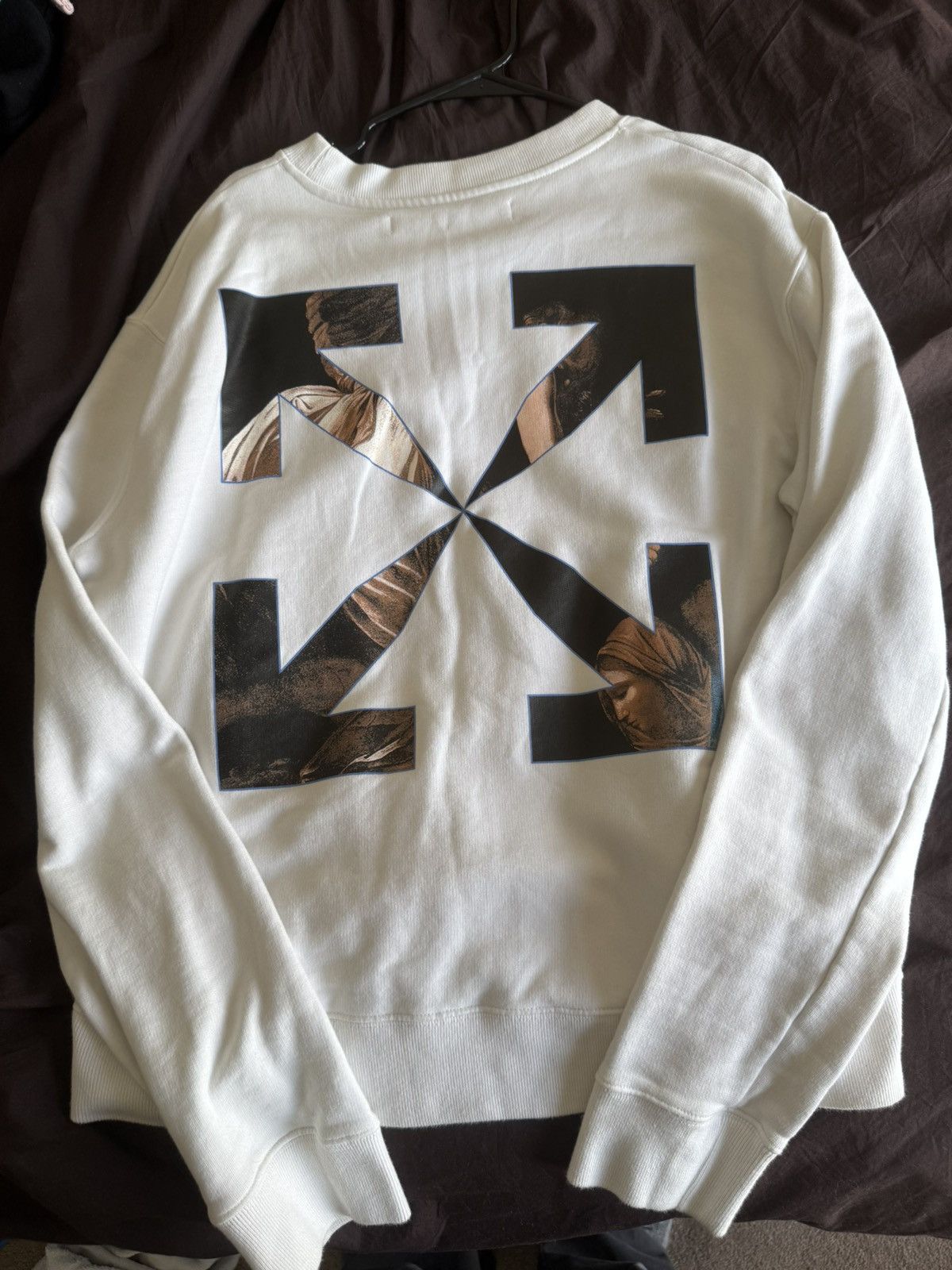 Off-White Off White Caravaggio Angel Sweatshirt Size US L / EU 52-54 / 3 - 7 Thumbnail