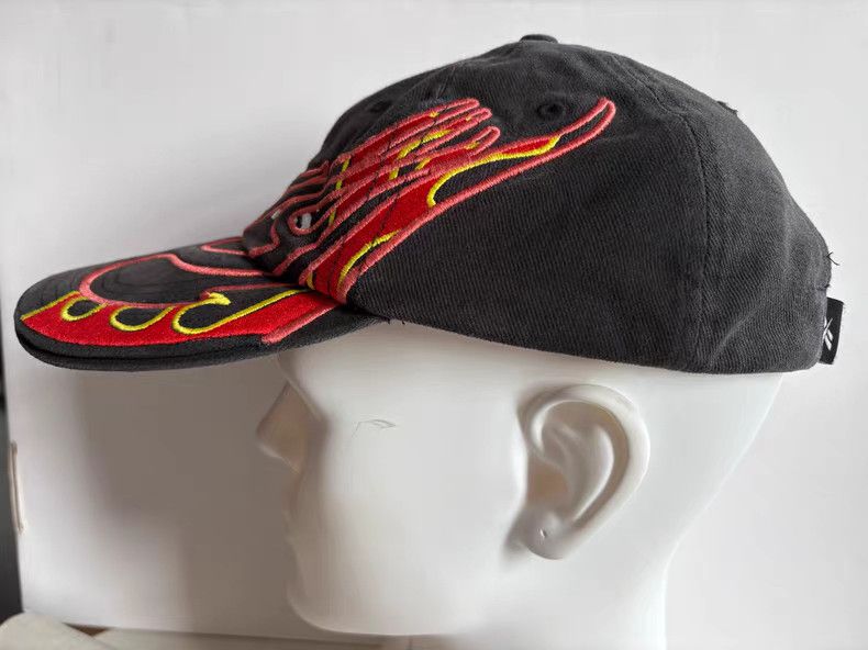 Vetements Vetements Flame Embroidery Logo Cap - dmc Size ONE SIZE - 5 Thumbnail