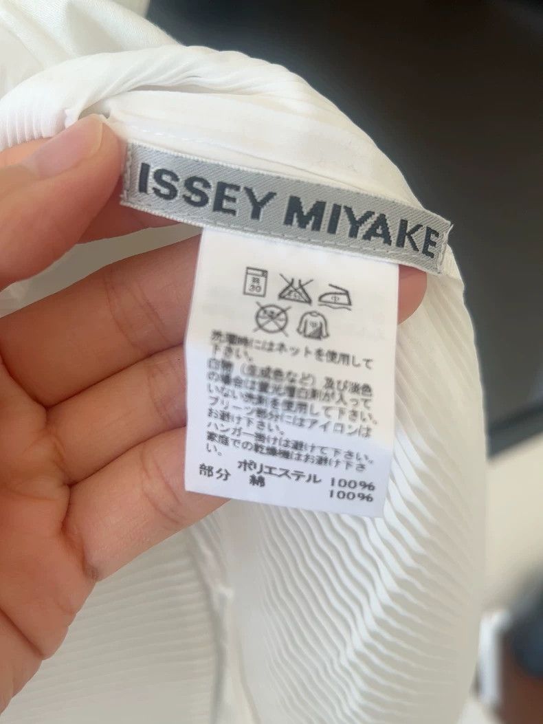 Issey Miyake issey miyake size:2 Pleated and spliced short sleeves 2505 Size XXS / US 00 / IT 34 - 3 Thumbnail