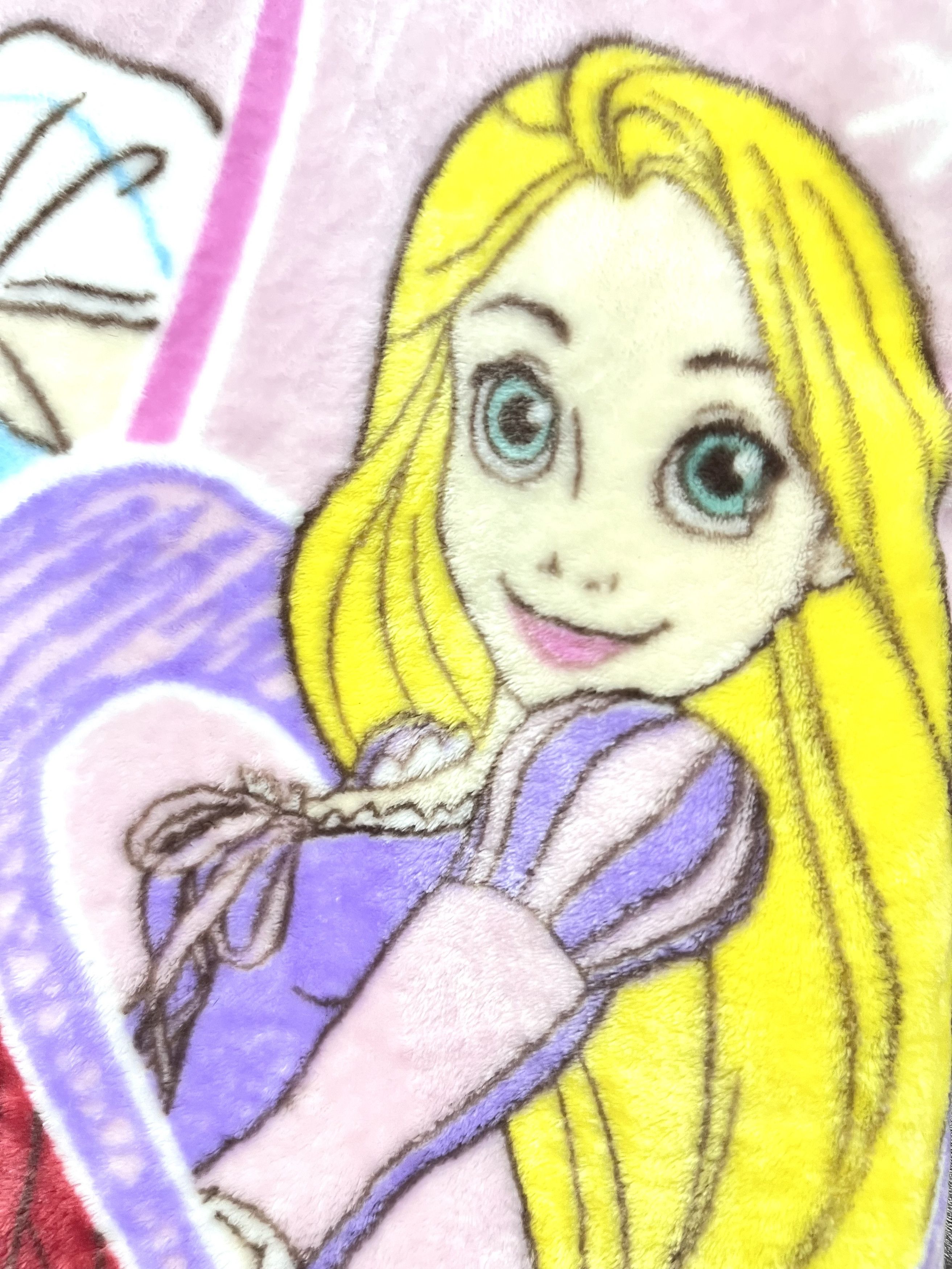 Disney DOPE❤️Vintage Disney PRINCESS Character Fluffy Fleece Vest Size US S / EU 44-46 / 1 - 11 Thumbnail