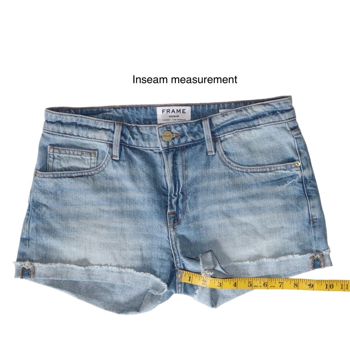 Frame Frame Denim Le Garcon Jean Shorts in Boulevard Size 26 Size 26" / US 2 / IT 38 - 5 Thumbnail