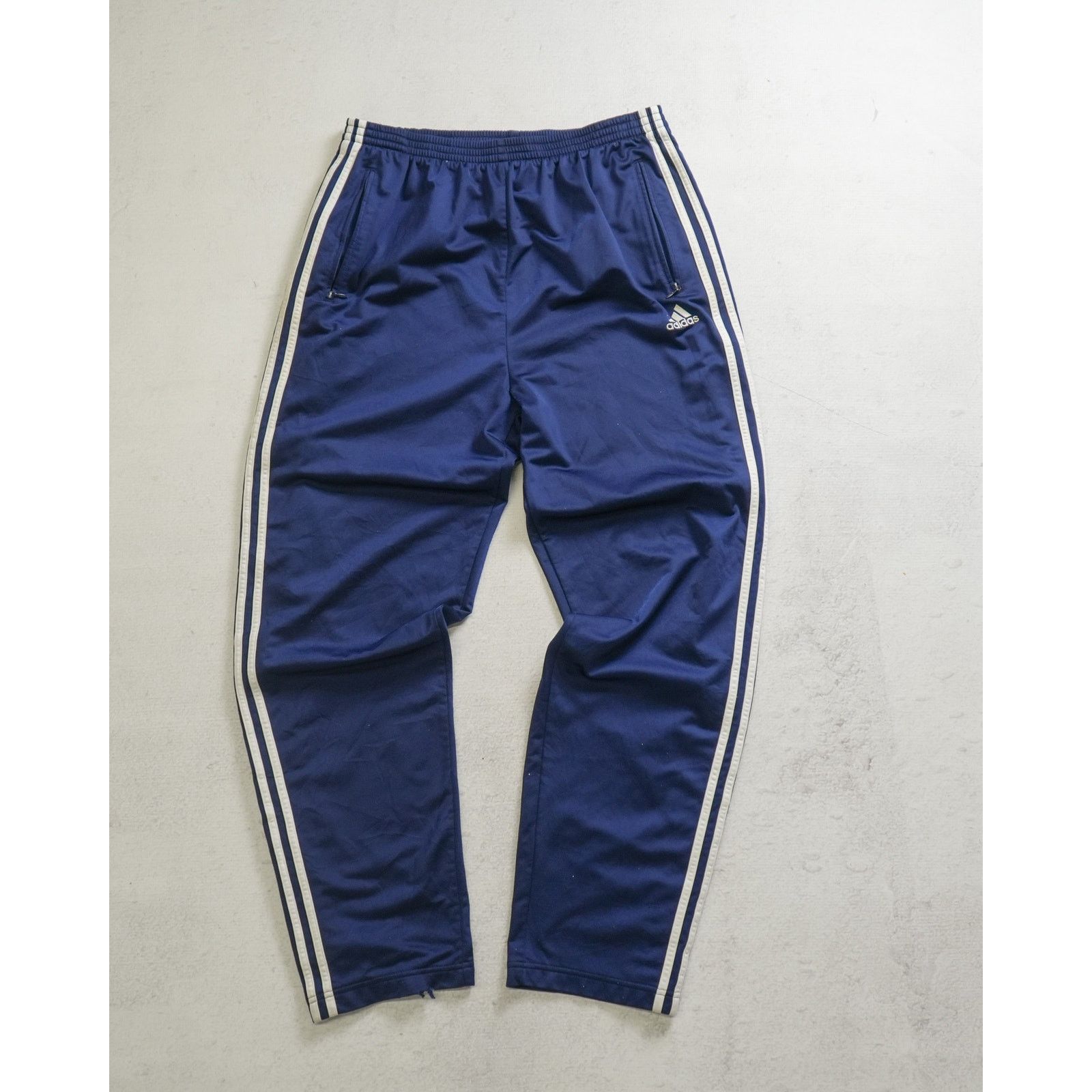 Adidas Vintage 90s Adidas Tearaway Blue Track Pants - Men's XL Size US 38 / EU 54 - 1 Thumbnail