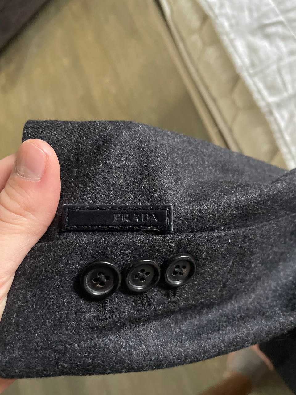 Prada Prada Archive Technical Wool Blazer - Late 90s / Early 2000s Size 52L - 5 Thumbnail