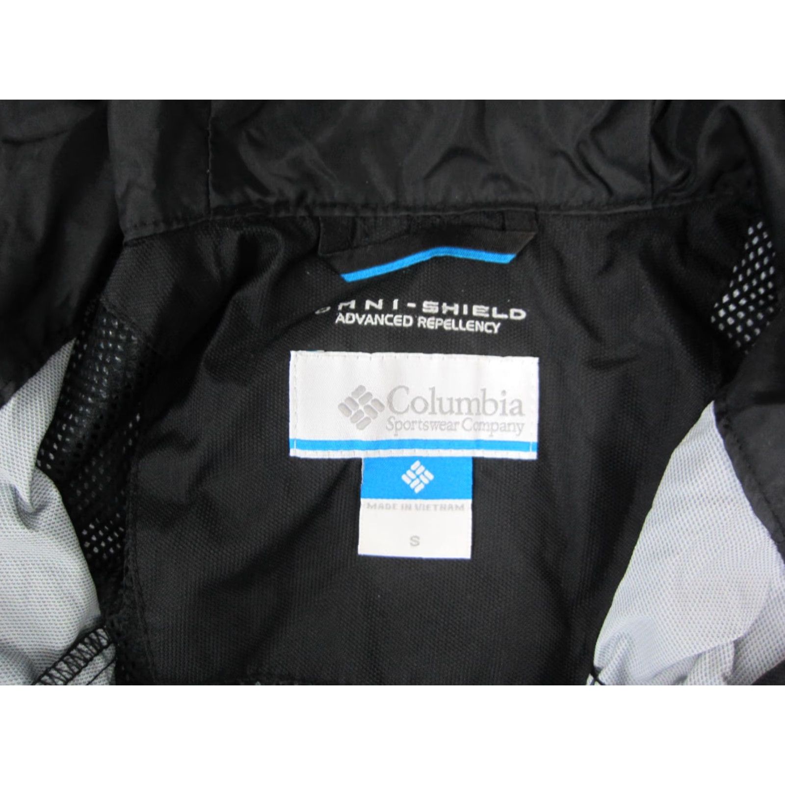 Rains Columbia Jacket Women S Black Trench Coat Omni Shield Belted Softshell Zip Size S / US 4 / IT 40 - 4 Thumbnail