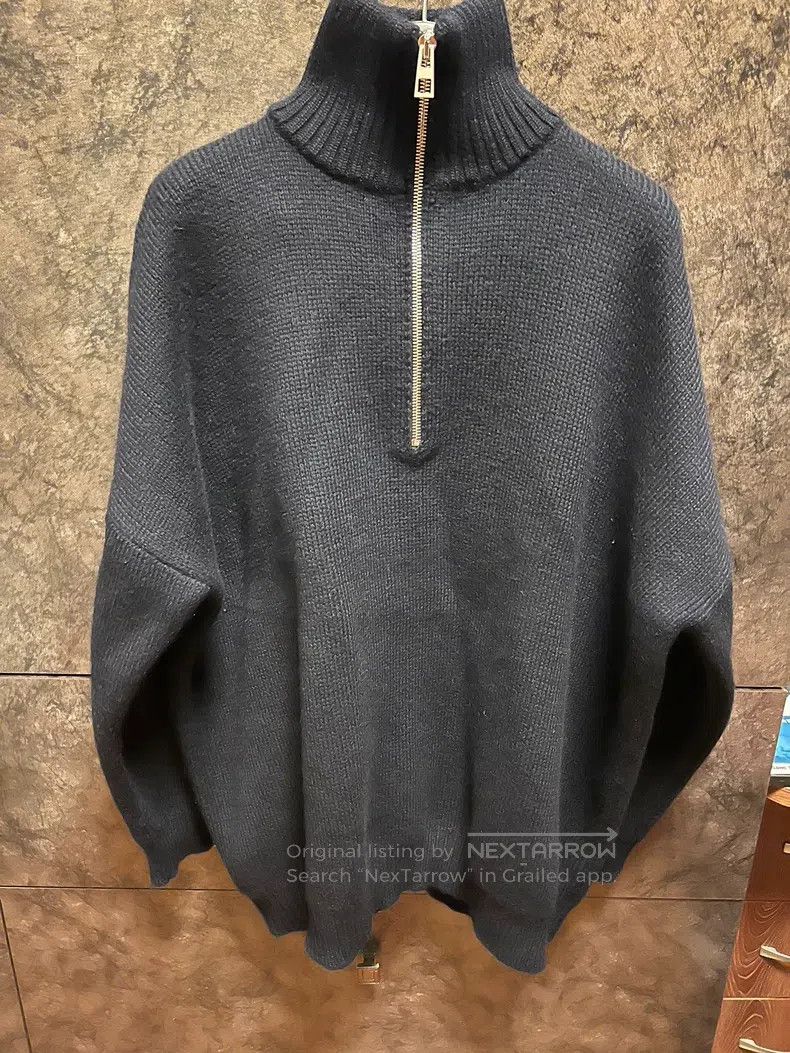 Loewe Loewe Wool Sweater, Navy Blue Size US S / EU 44-46 / 1 - 1 Thumbnail