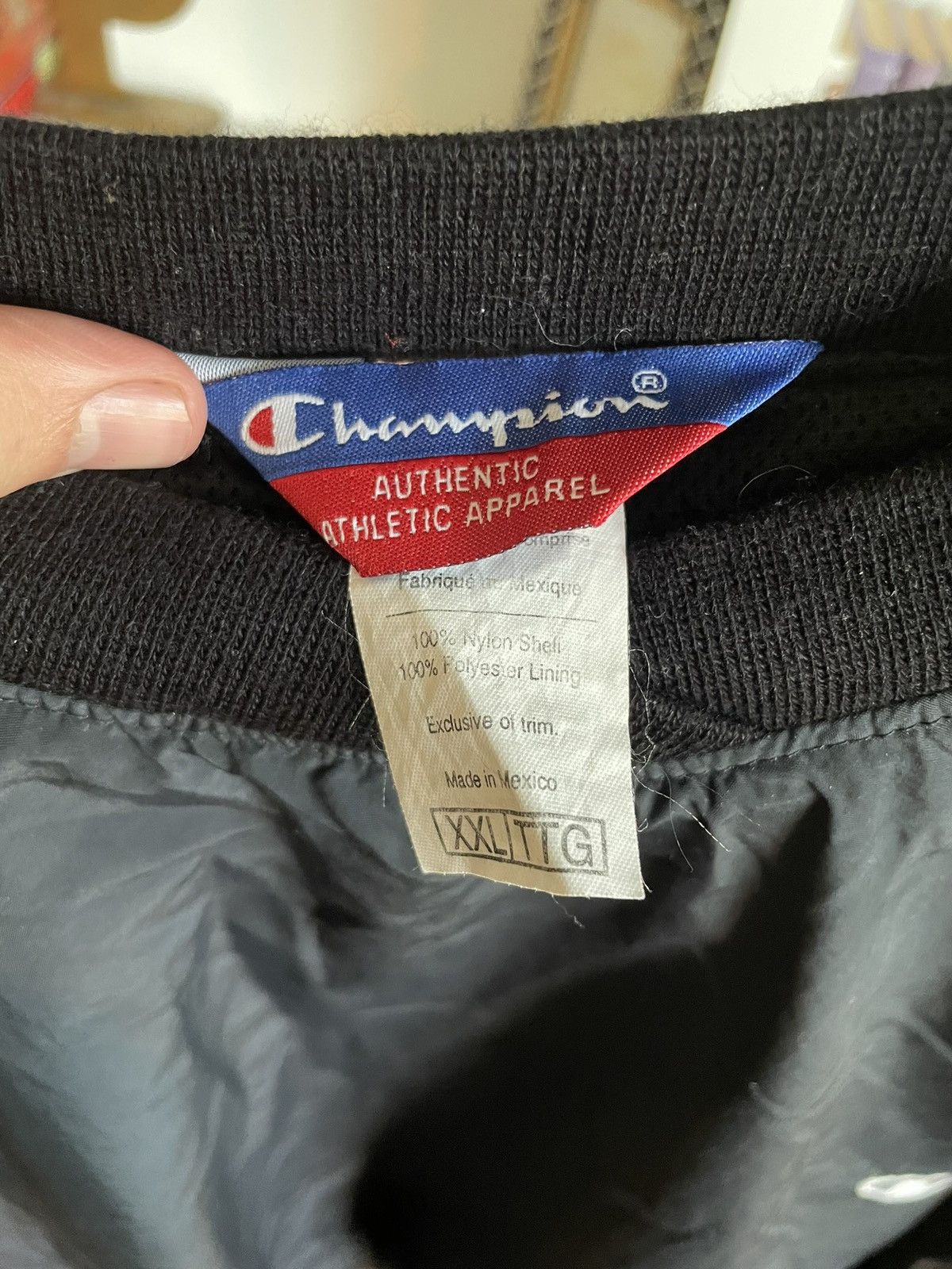 Champion × Vintage Early 2000s Champion V-neck windbreaker Size US XXL / EU 58 / 5 - 6 Thumbnail