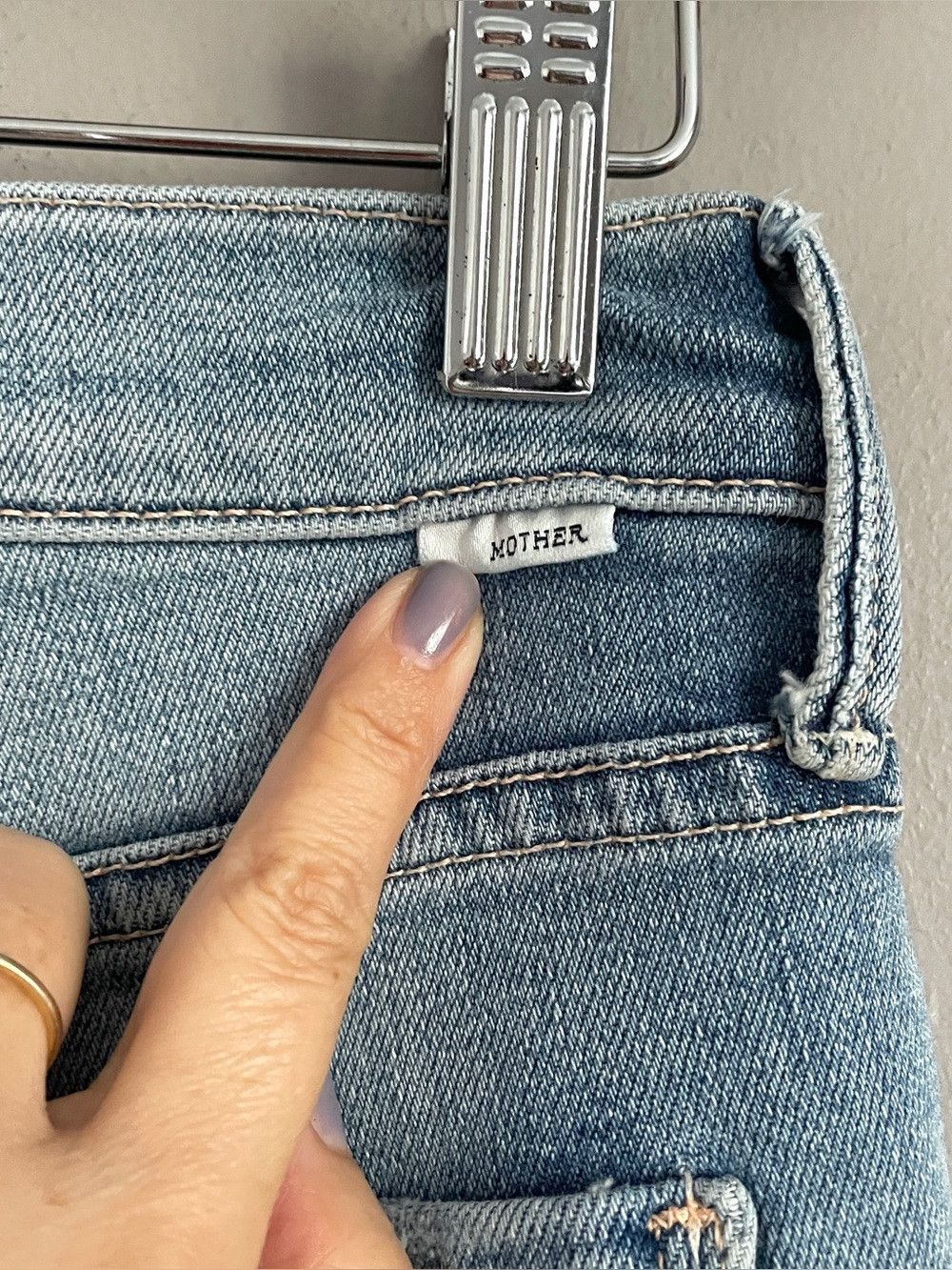 MOTHER MOTHER‎ The Rascal Ankle Snippet Mid Rise Straight Leg Jeans Size 30" / US 8 / IT 44 - 11 Thumbnail