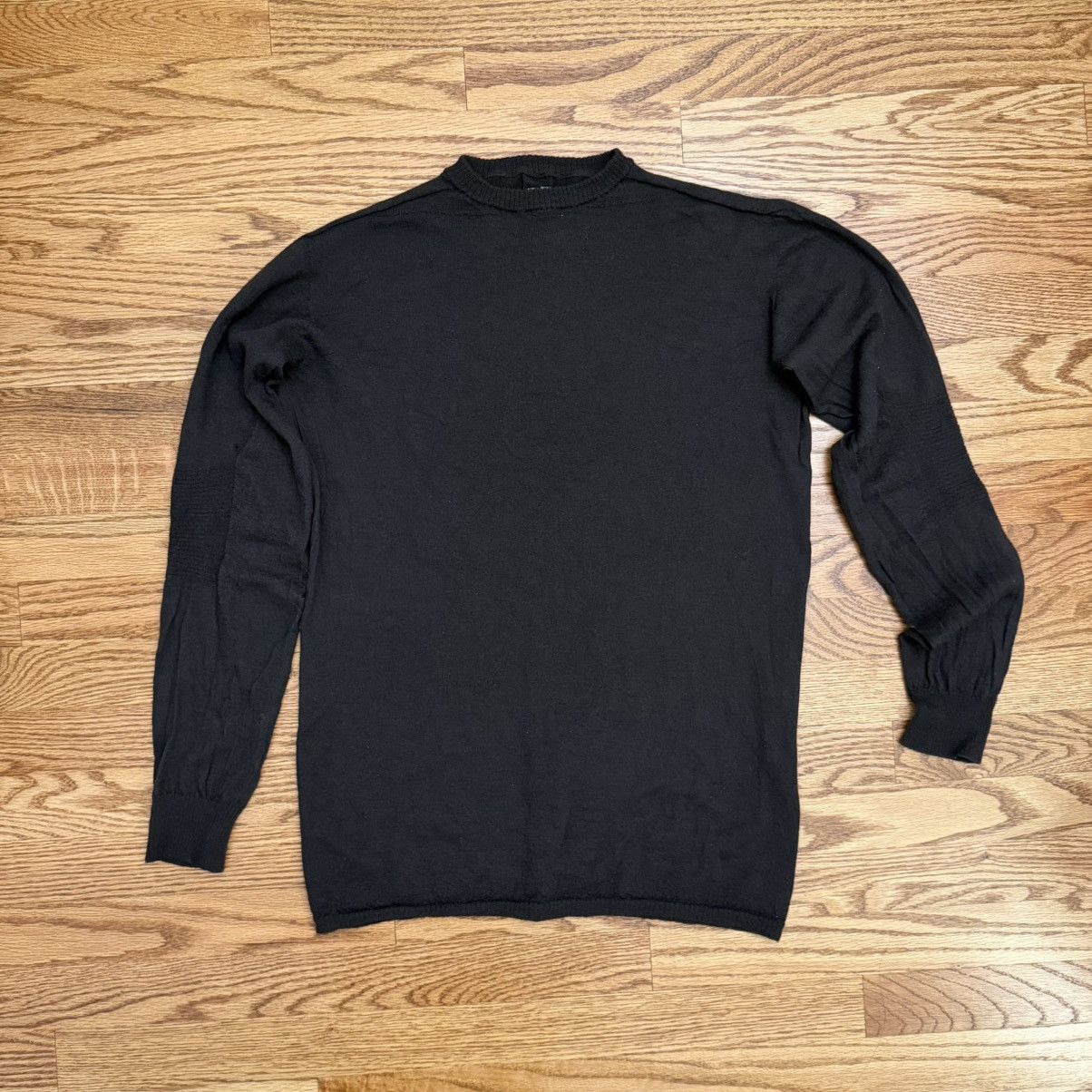Rick Owens FW20 Performa Wool Biker Sweater Size US S / EU 44-46 / 1 - 2 Thumbnail