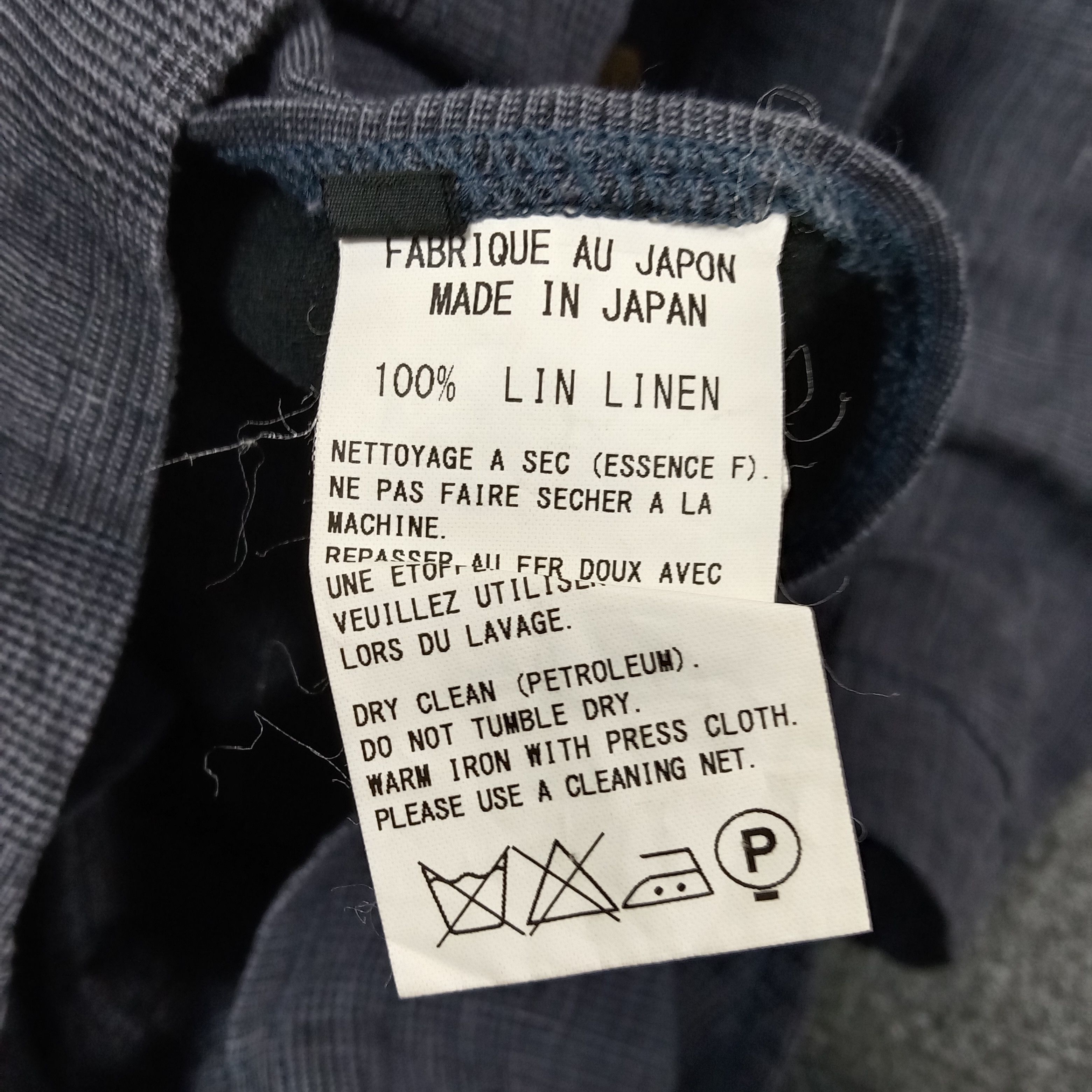 Vintage × Y's × Yohji Yamamoto Y's by YOHJI YAMAMOTO Japanese Designer Blazers Size 38R - 9 Thumbnail