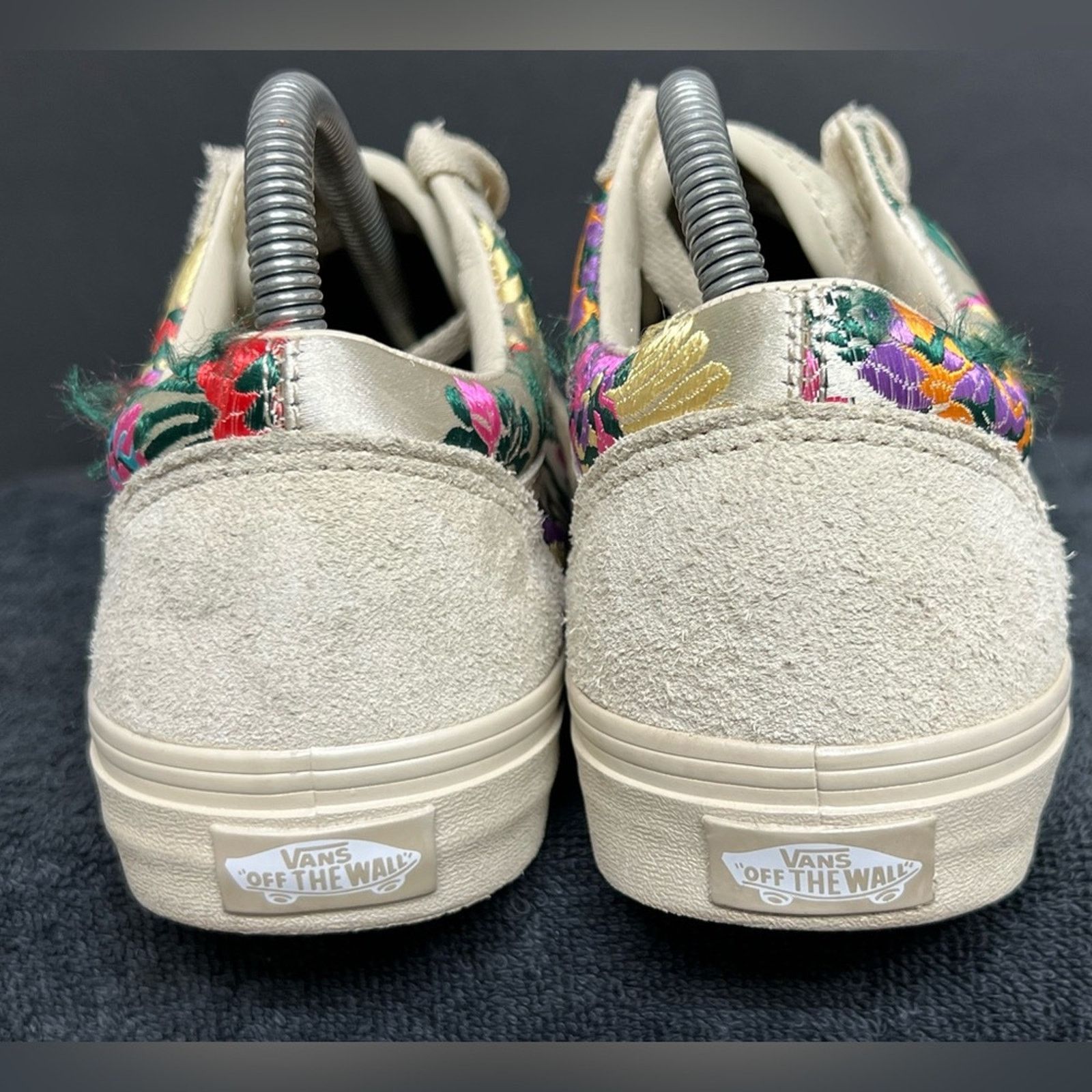 Vans Vans Old Skool Festival Satin Floral Suede Leather Sneaker Size US 8.5 / IT 38.5 - 7 Thumbnail